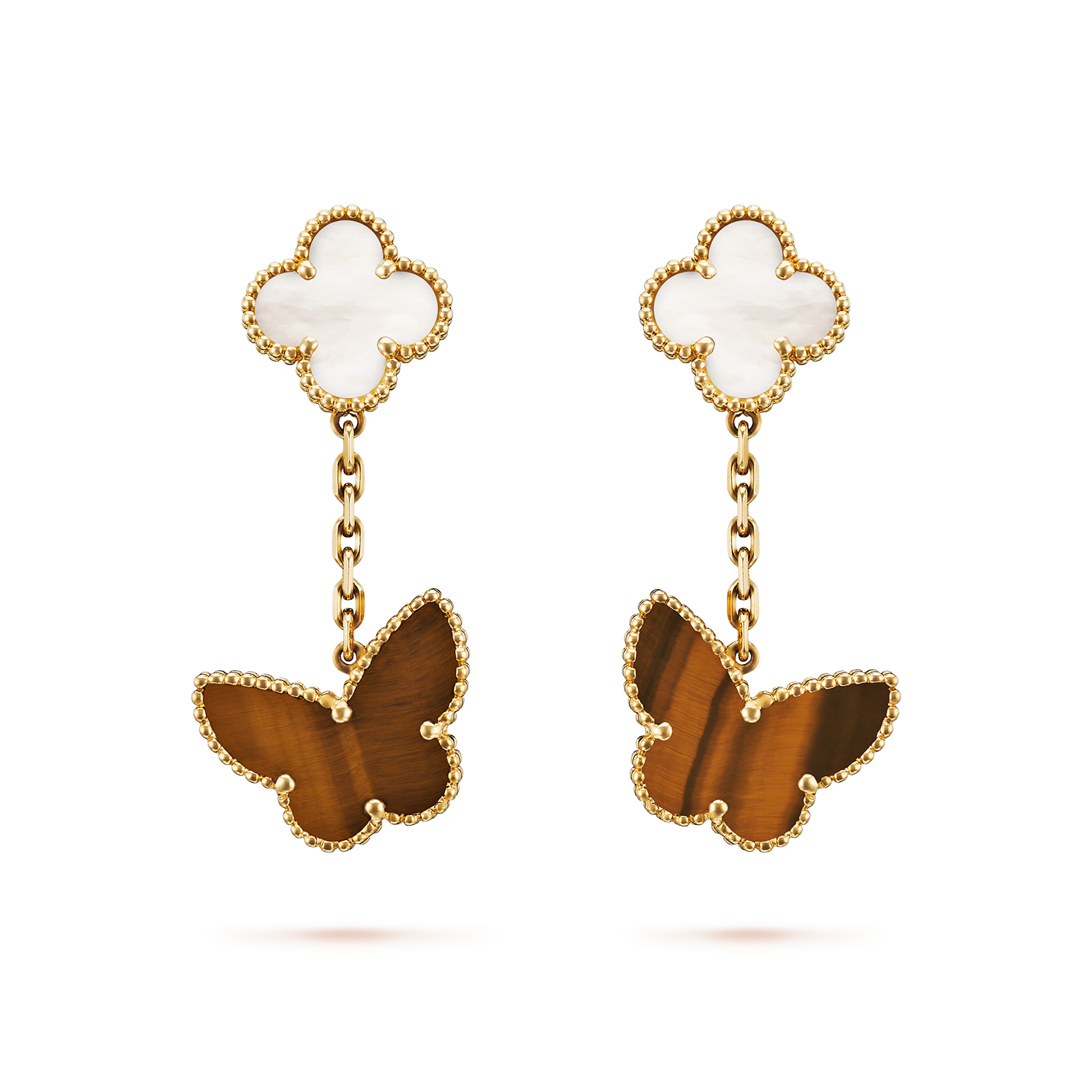 NIGO Van Cleef&Arpels Women's Magic Alhambra Vintage Earrings Jewelry 2 Pattern #nigo75895