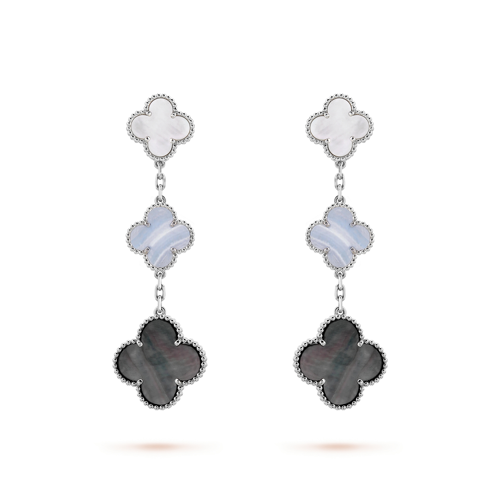 NIGO Van Cleef&Arpels Women's Magic Alhambra Vintage Earrings Jewelry 3 Pattern #nigo75894