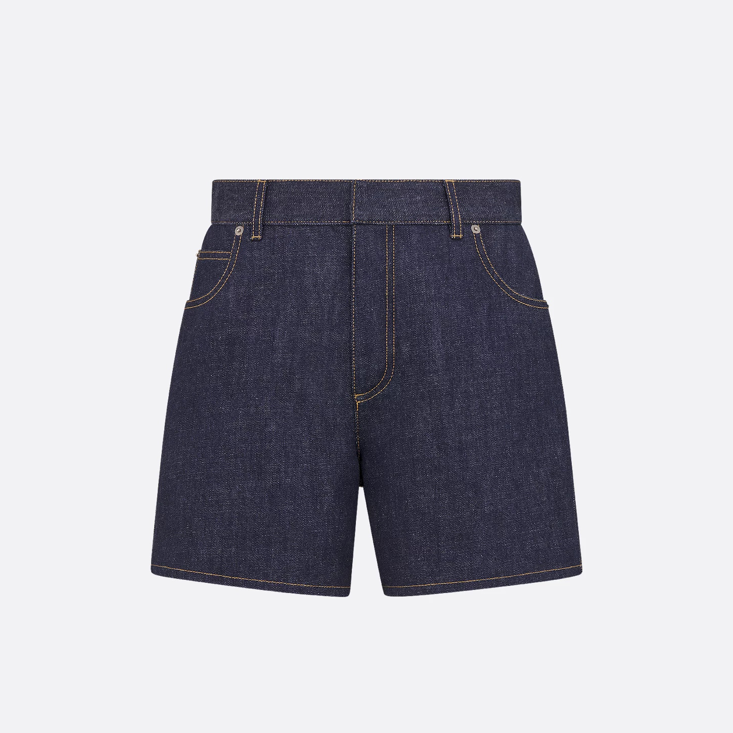 NIGO Dior Women's Summer Monogrammed Blue Denim Shorts #nigo75874