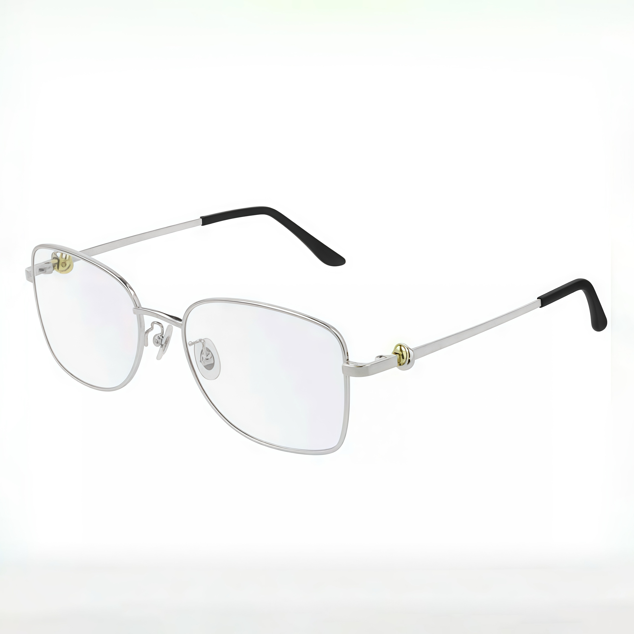 NIGO Cartier Men's Women's Metal Flat Glasses Solid Color Comfortable Casual Oval Frames Glasses  Accessories CT0223O #nigo71981