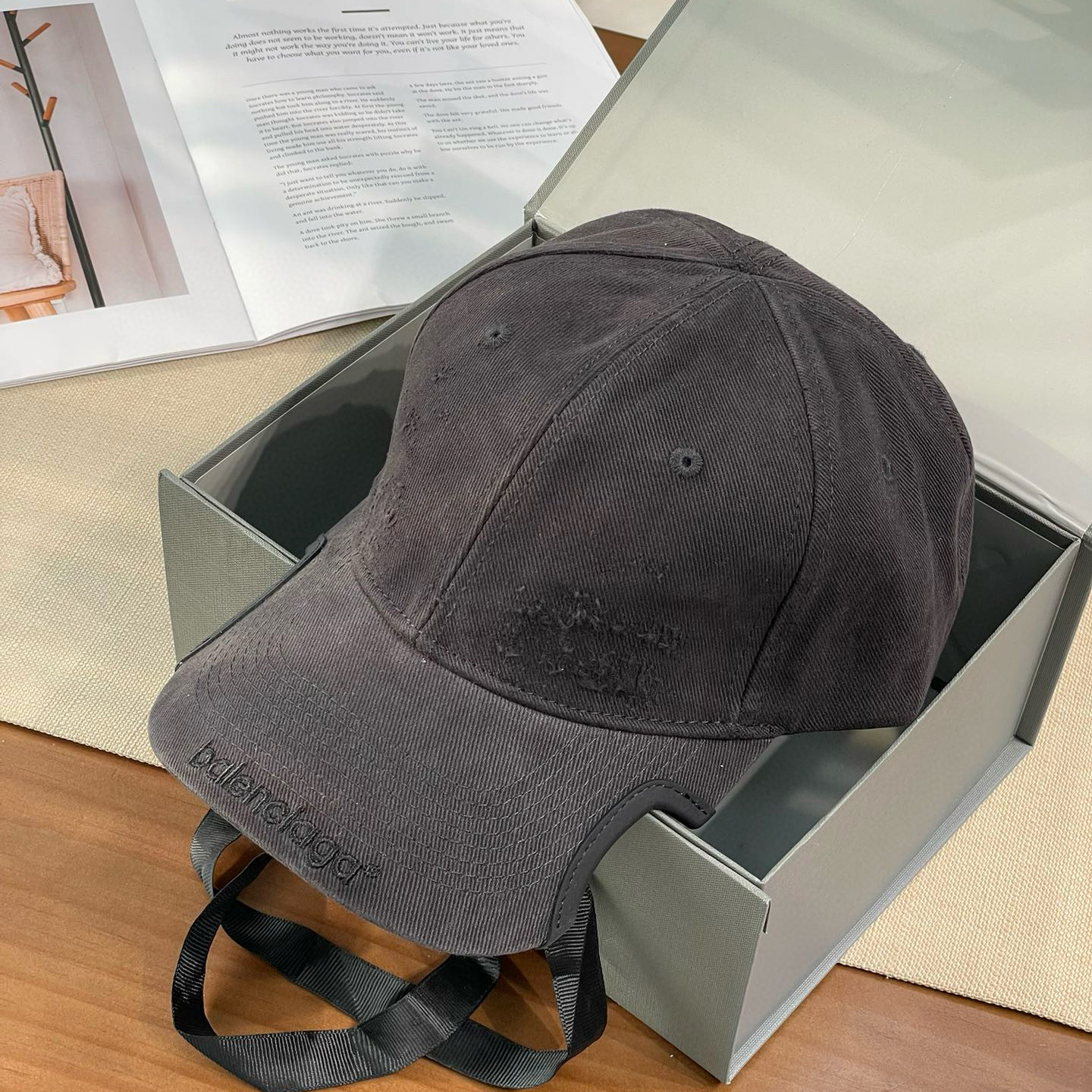 NIGO Balenciaga Men's and Women's Solid Color Embroidered Logo Design Cotton Duck Cap Hat #nigo75922