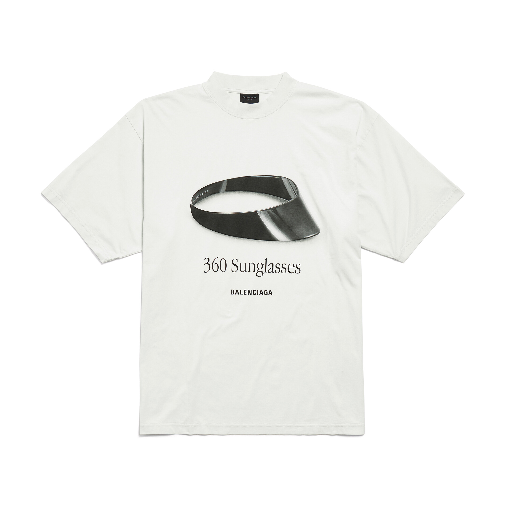 NIGO Balenciaga Men's And Women's Summer Graphic Print White Round Neck Cotton Short Sleeve T-shirt #nigo75926