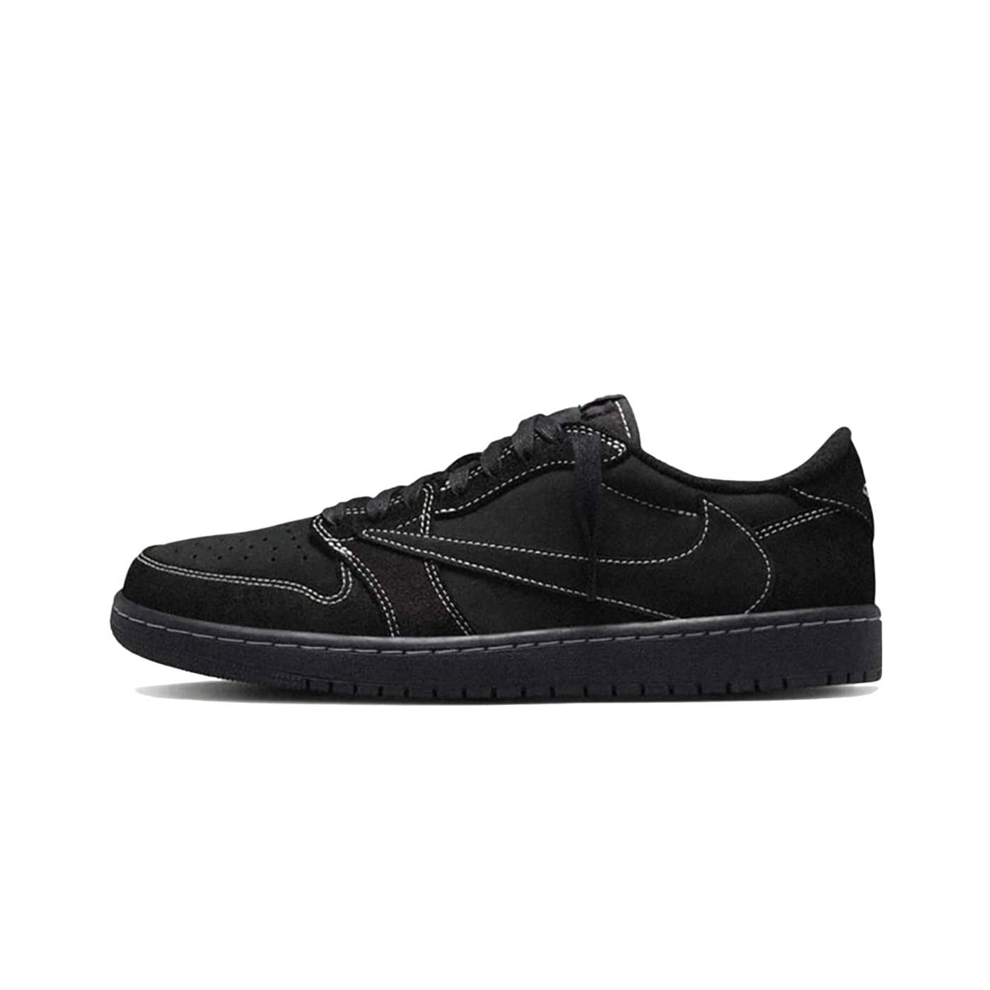 NIGO NIKE Travis Scott x Air Jordan 1 Low Men's and Women's Four Seasons Low Top Casual Lace Up Flat Sneakers Shoes #nigo75911