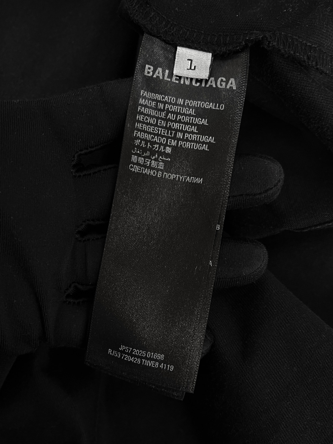 NIGO Balenciaga Men's Summer Monogram Printed Round Neck Solid Color Cotton Short Sleeve T-Shirt #nigo75928