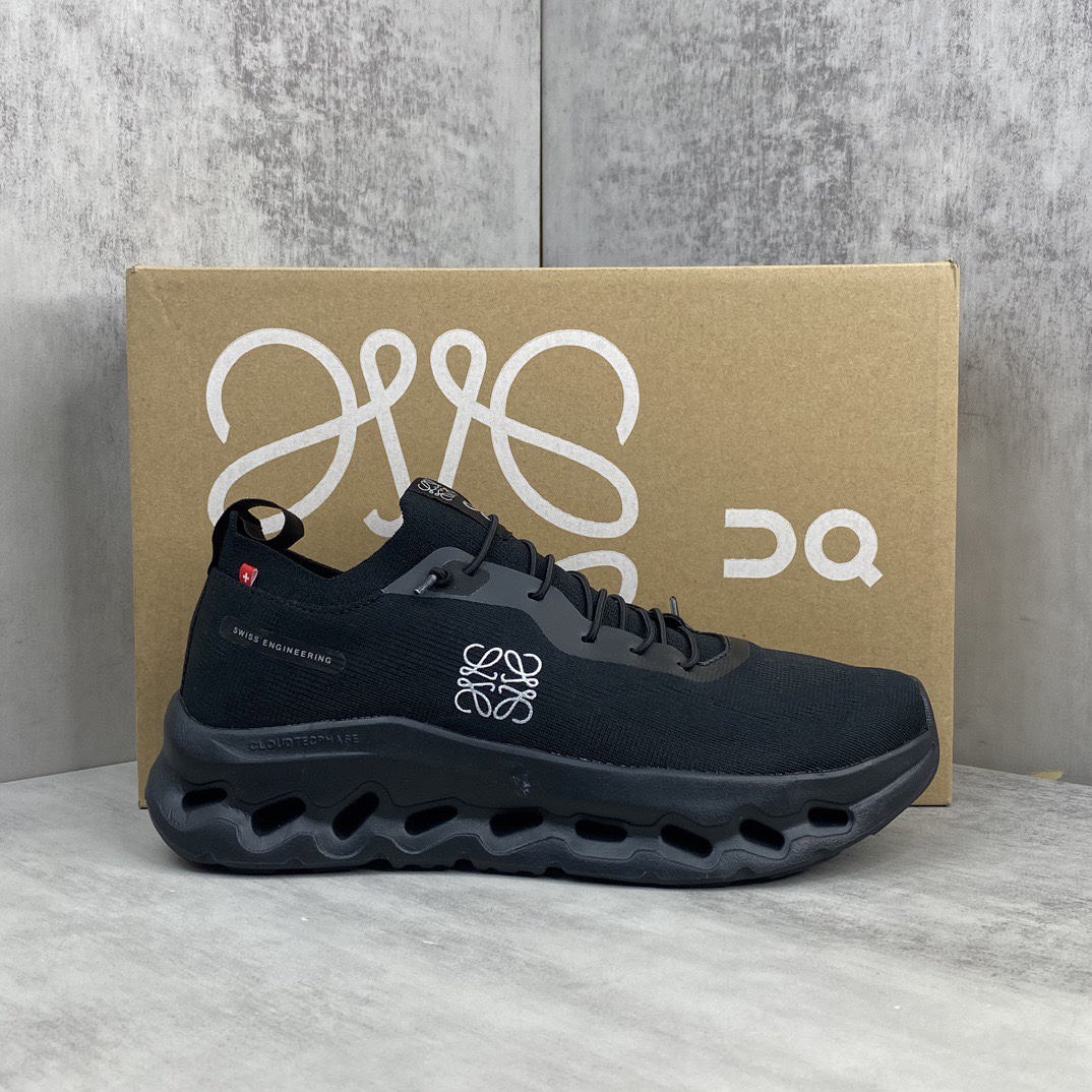 NIGO LOEWE x On Cloudtilt Women's Solid Color Mesh Fabric Round Toe Lace Up Low Top Casual Sneakers Shoes #nigo75952