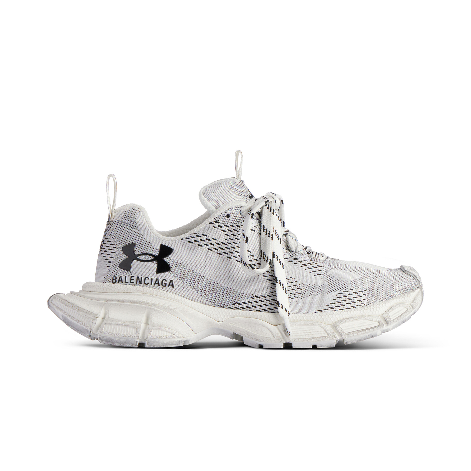 NIGO Balenciaga X Under Armour Men's and Women's Slip Resistant Wear Lace Up Low Top Casual Sneakers Shoes #nigo75969