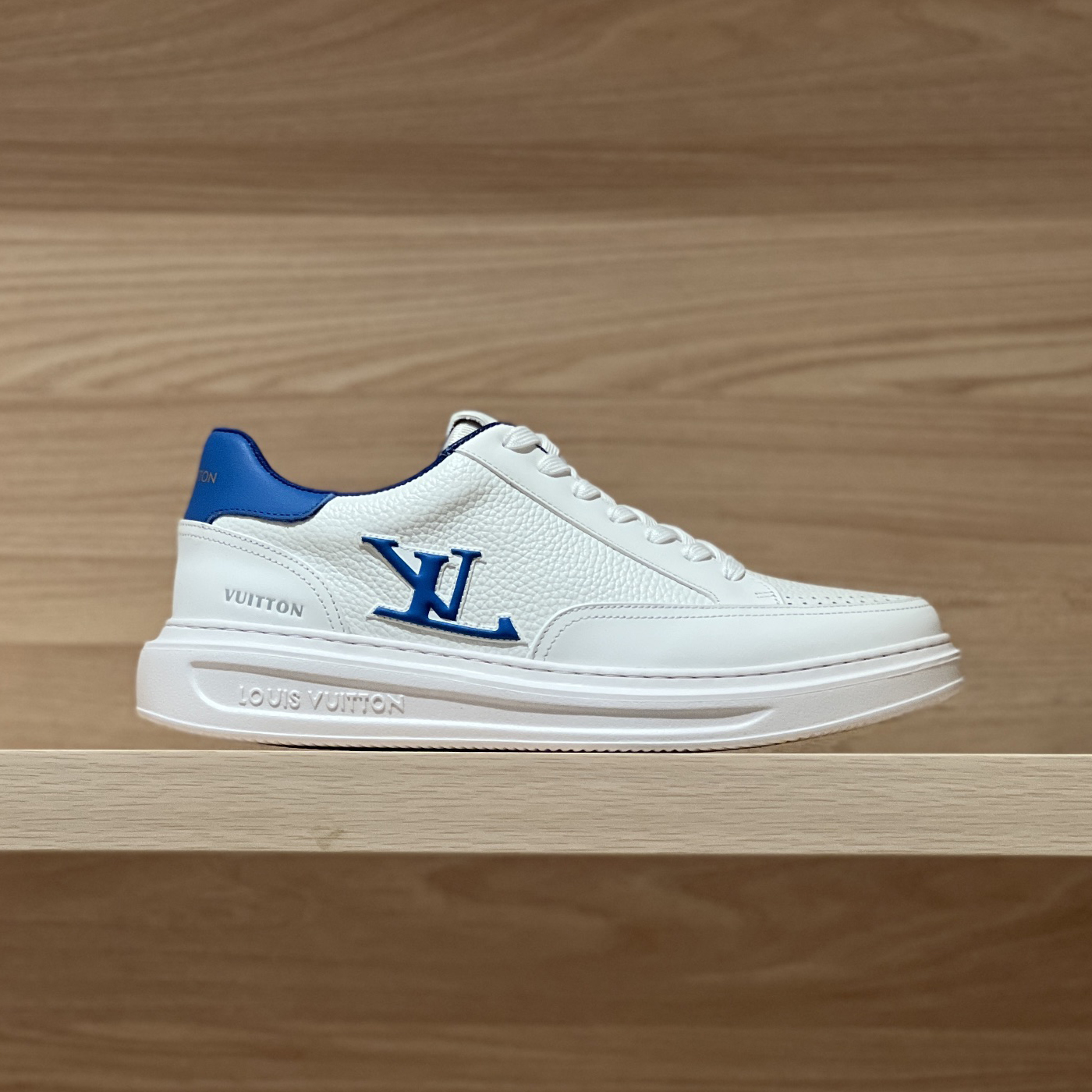 NIGO Louis Vuitton Men's All Season Colorblock Leather Low Top Lace Up Flat Sneakers Shoes #nigo75968