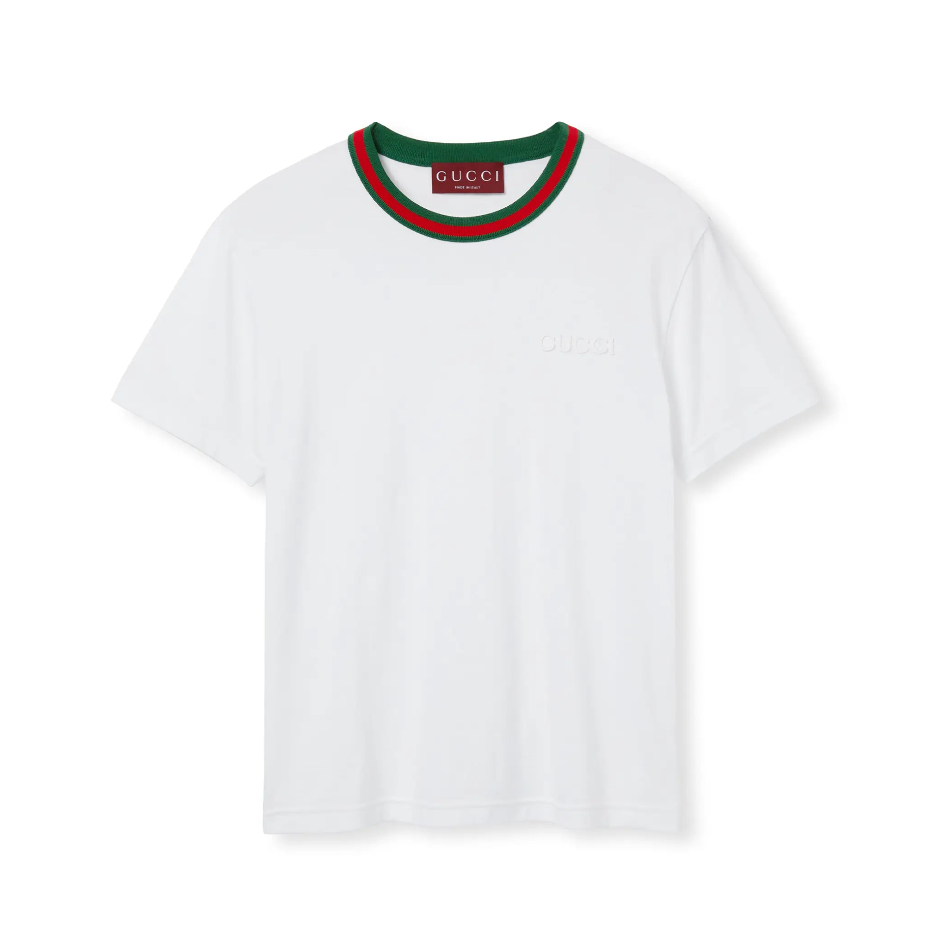 NIGO Gucci Women's Summer Solid Color Logo Embroidery Round Neck Cotton Short Sleeve T-Shirt #nigo75981