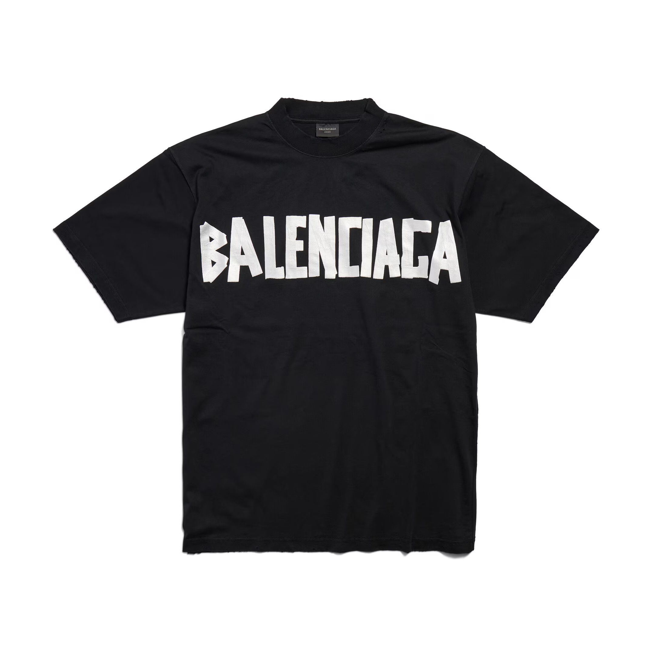 NIGO Balenciaga Men's Summer Letter Logo Print Round Neck Regular Fit Short Sleeve T-Shirt #nigo75977