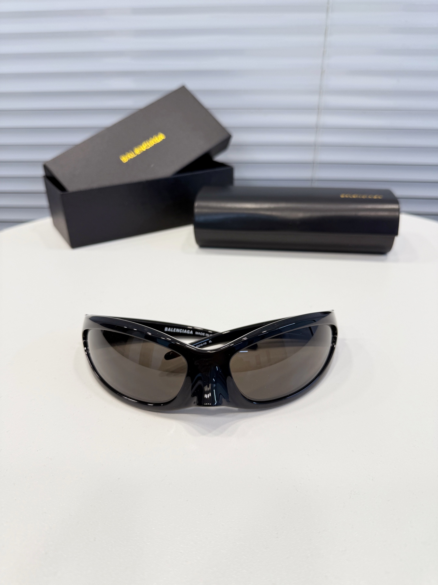 NIGO Balenciaga Women's Skin Cat Black Bio-Based Injection Molded Nylon Sunglasses Eyeglasses Glasses #nigo76132