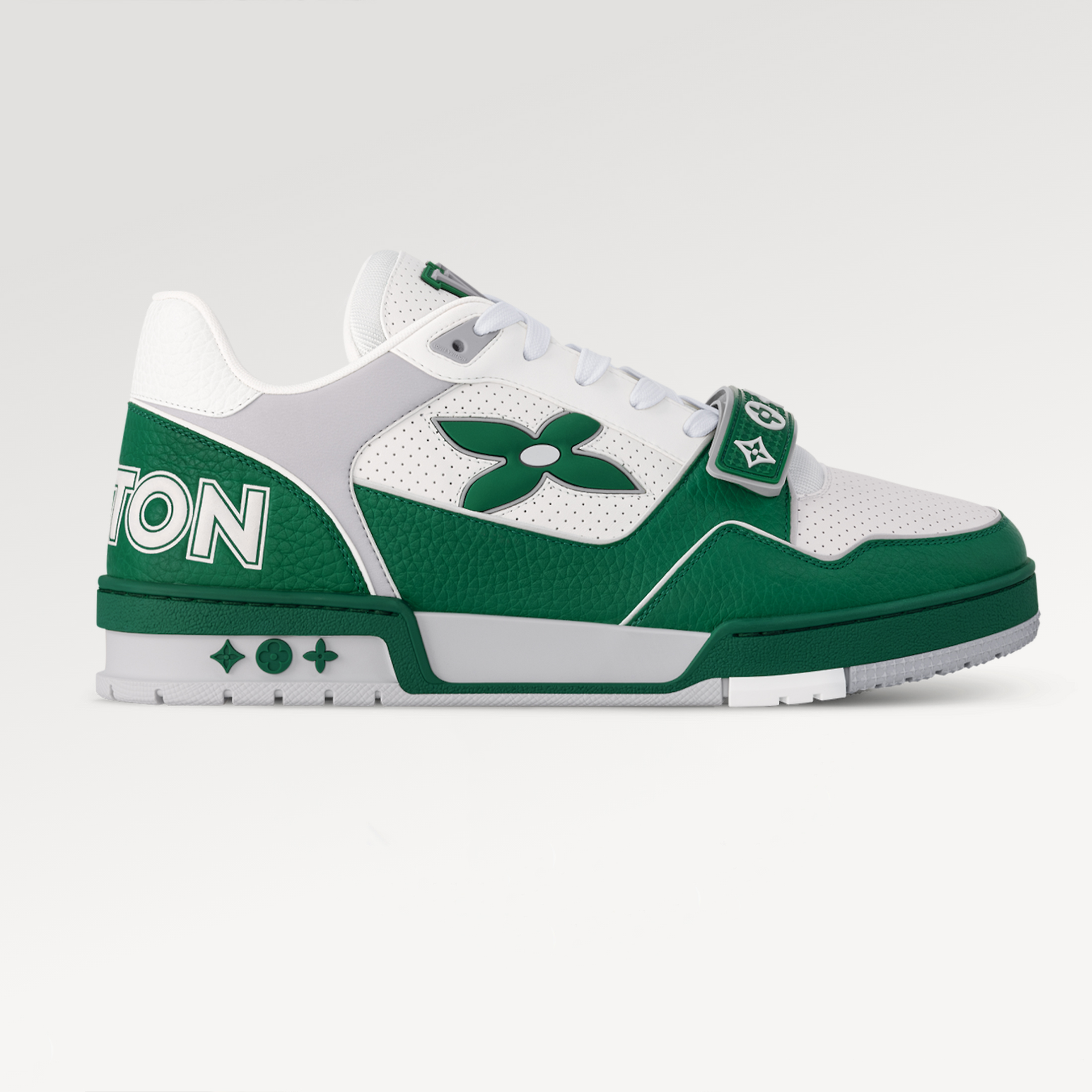 NIGO Louis Vuitton LV Trainer Monogram Flower Men's Women's Cowhide Retro Basketball Shoes Fashion High Street Sneakers #nigo75991