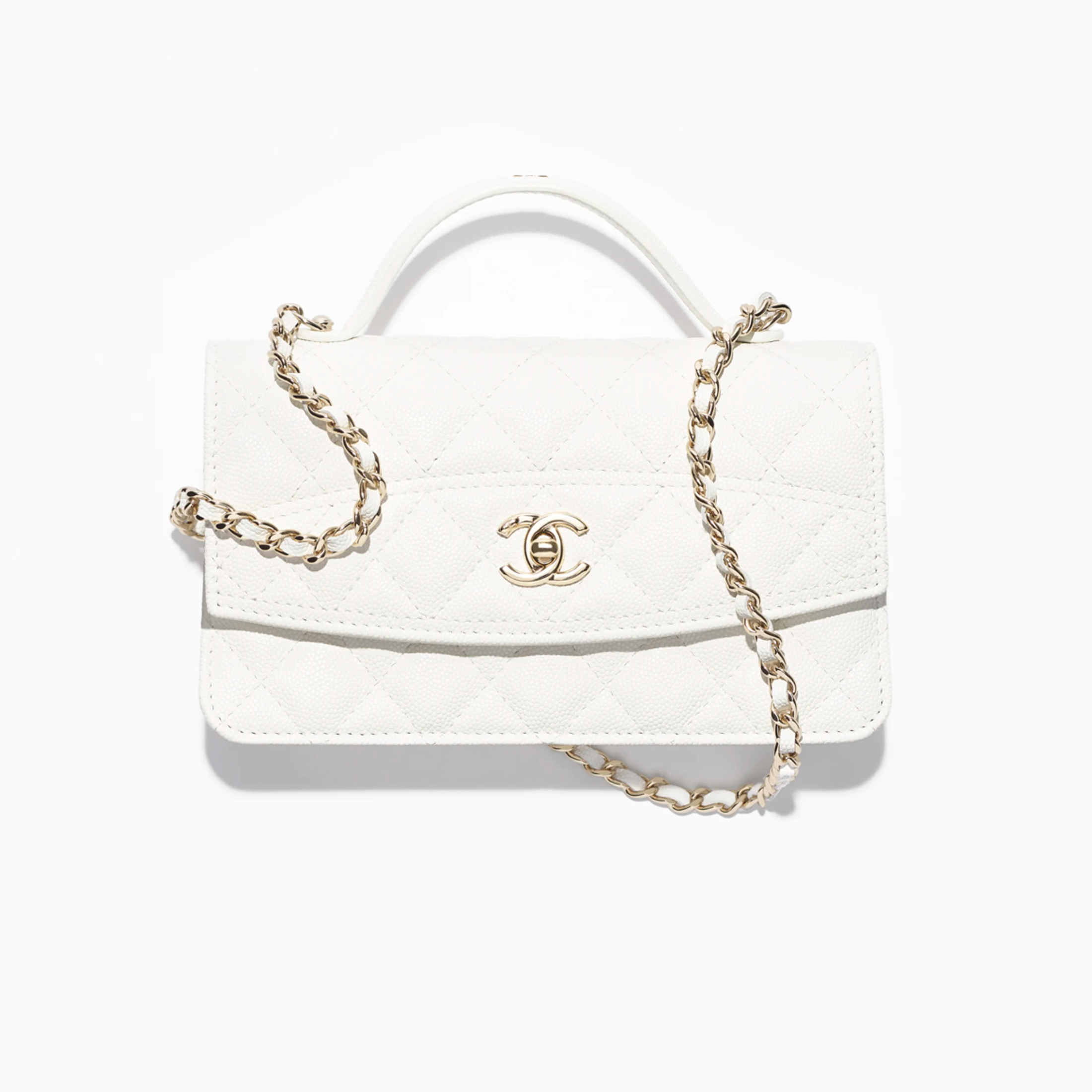 NIGO Chanel Chain Clutch Grain Embossed Calfskin With Gold Metal Logo Shoulder Crossbody Bag Fashion Temperament Pure Colour Spring Summer Bags AP4402Y #nigo81133