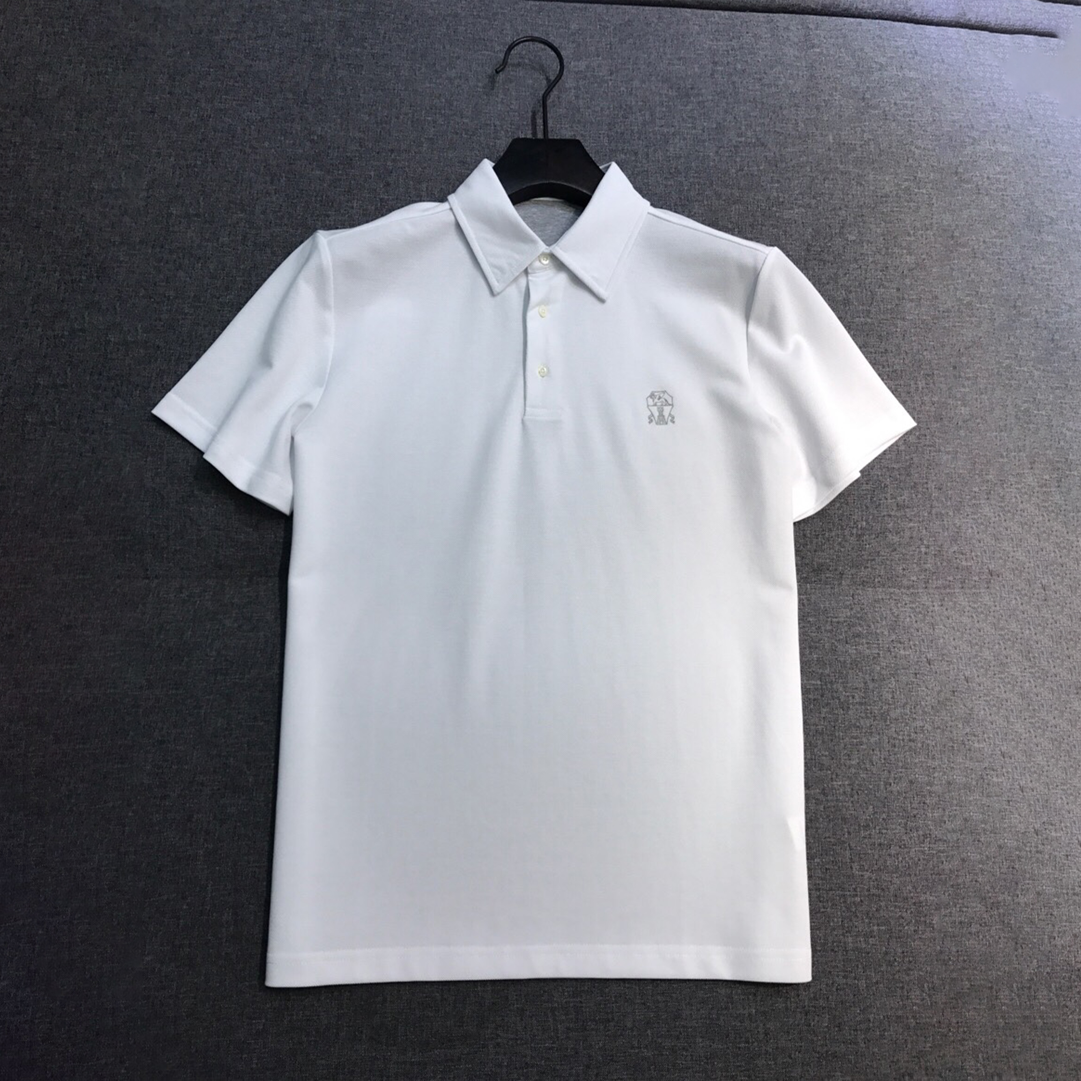 NIGO Brunello Cucinelli Men'S Business Casual Lapel Cotton Polo Shirt Spring Summer Solid Colour Fashion Comfortable Formal T-Shirt #nigo75987