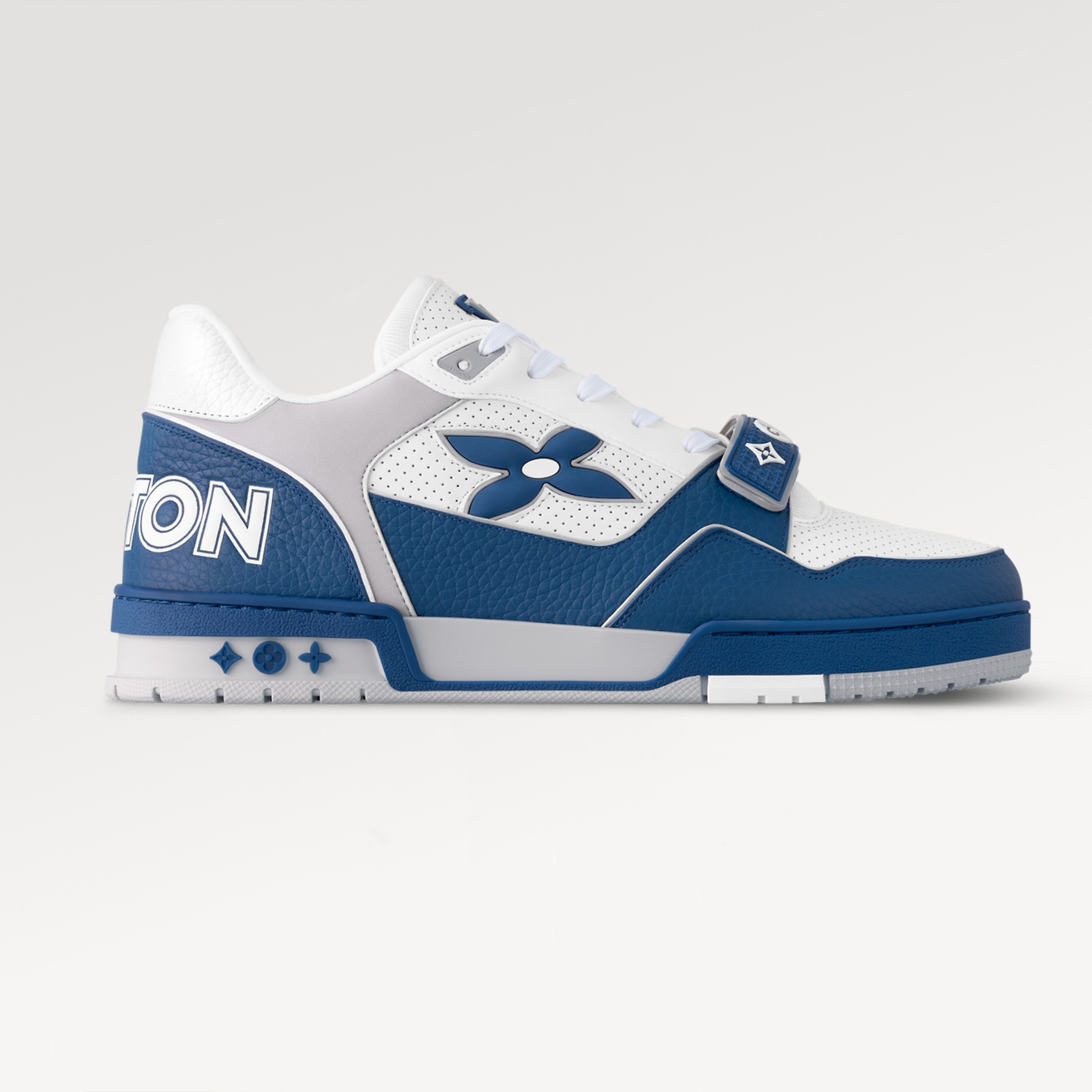 NIGO Louis Vuitton LV Trainer Monogram Flower Men's Women's Cowhide Retro Basketball Shoes Fashion High Street Sneakers #nigo75991