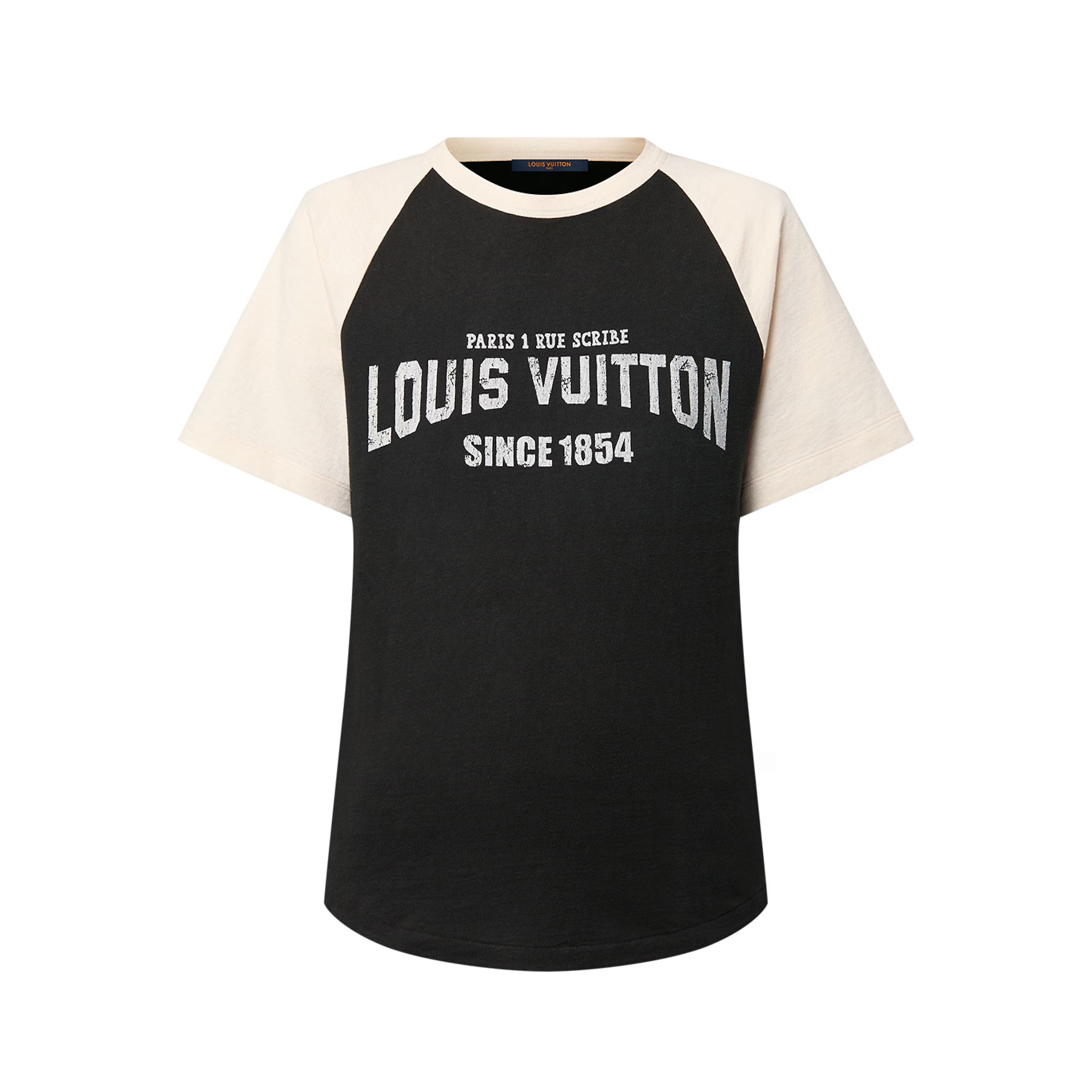 NIGO Louis Vuitton Women's Summer Letter Printed Color Blocking Round Neck Short Sleeve T-Shirt #nigo76161