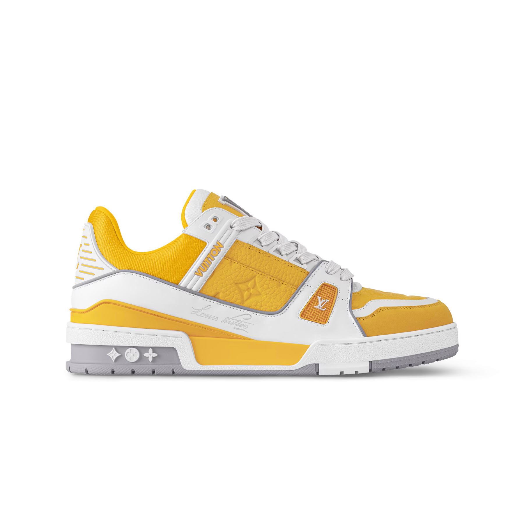 NIGO Louis Vuitton LV Trainer Men's Cowhide Retro Basketball Shoes Fashion High Street Sneakers #nigo76166