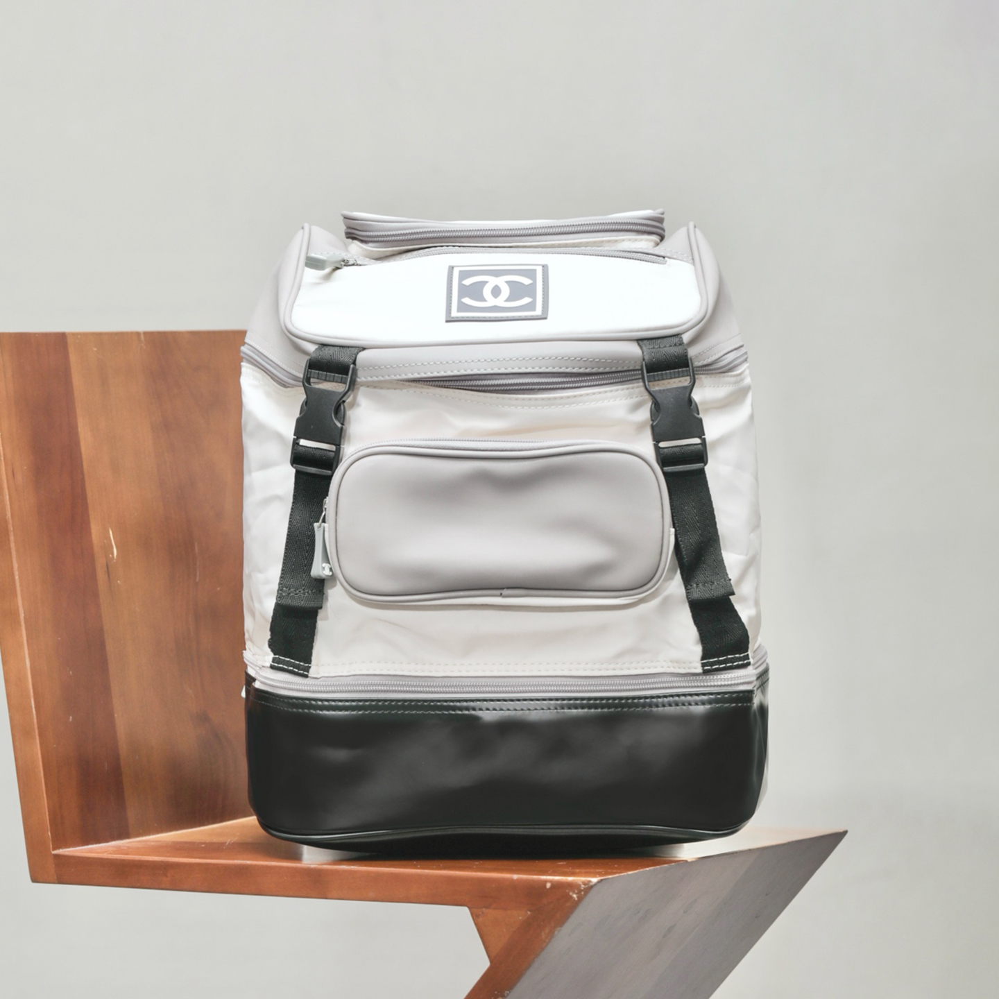 NIGO Chanel Women's Retro Sports Series Color Blocking Fashion Casual Shoulder Bag Backpacks Bags #nigo76117