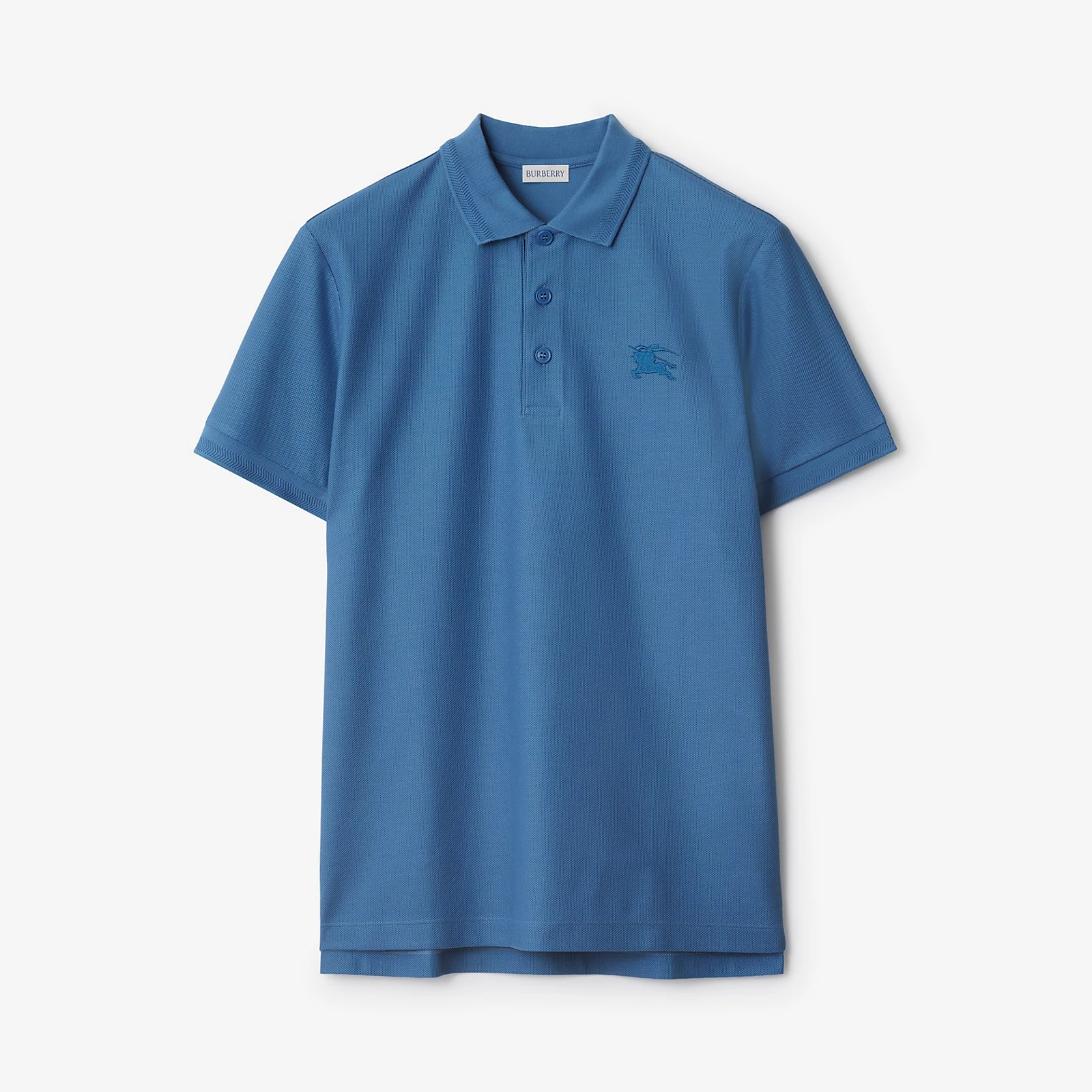 NIGO Burberry Men's Summer Solid Color Embroidered Knight Pattern Polo Neck Short Sleeve T-Shirt #nigo76185