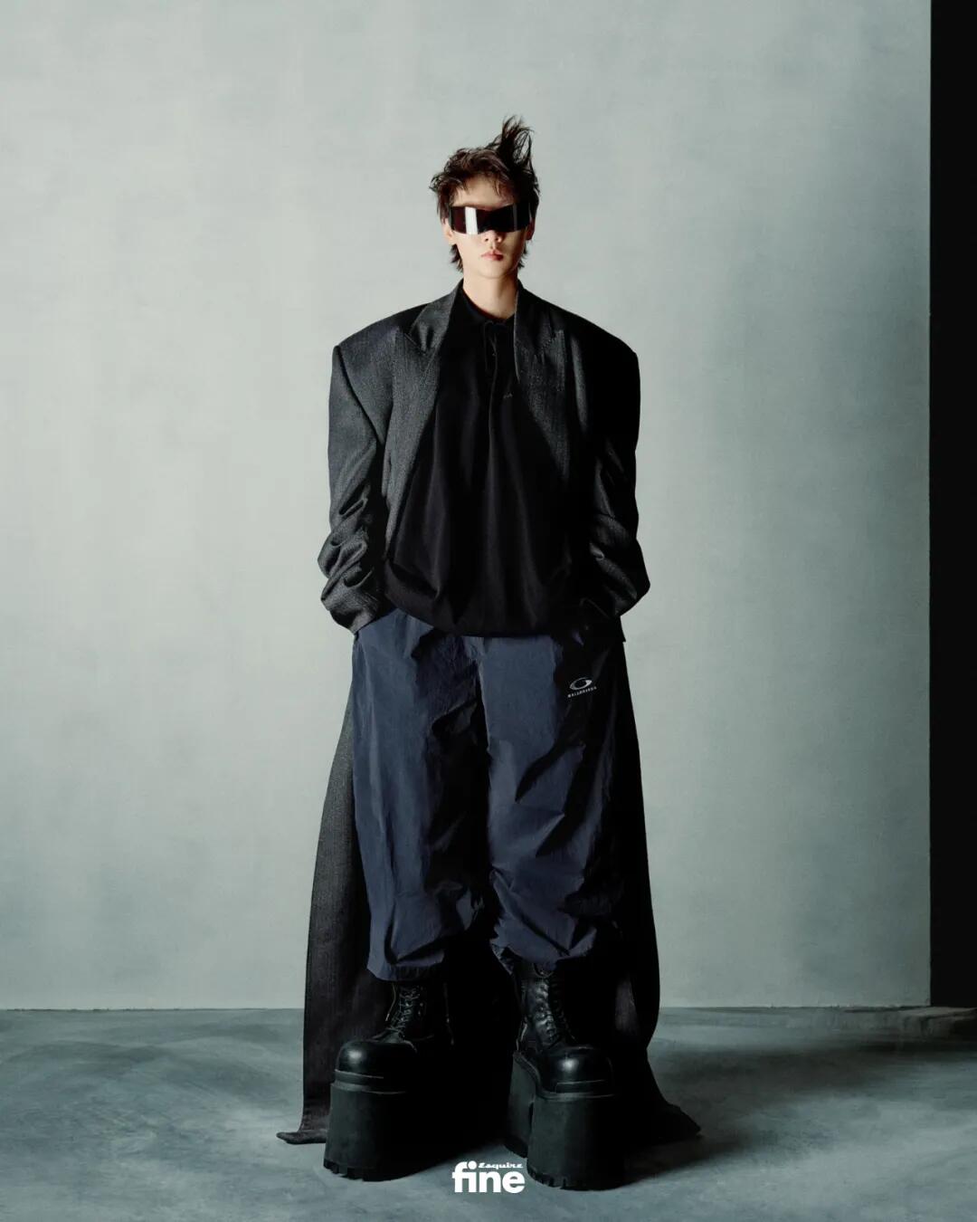 NIGO Balenciaga Men's and Women's Spring/Summer Embroidered Label Solid Color Elastic Waist Pants #nigo76169