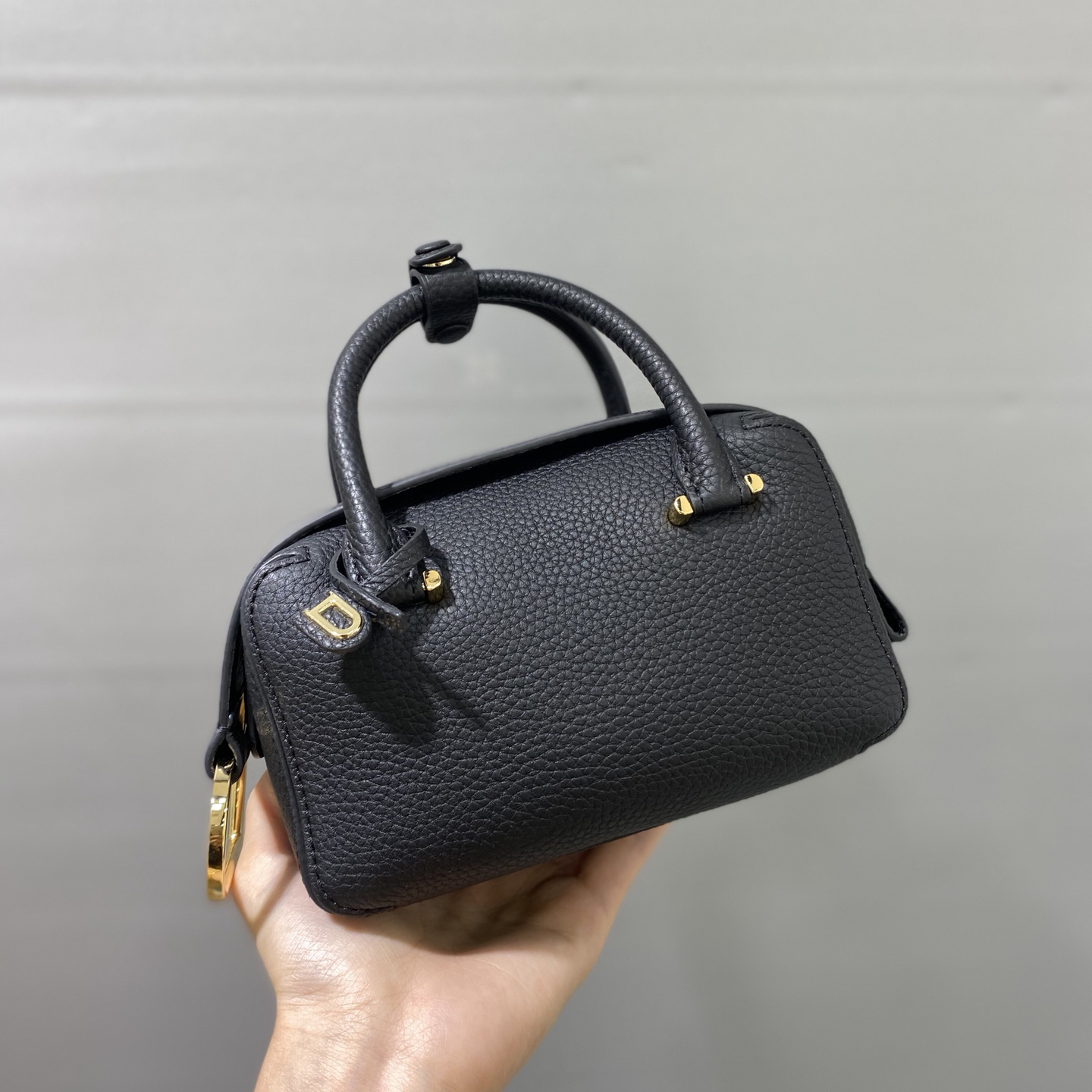 NIGO Delvaux Women's Solid Color Detachable Shoulder Strap Grained Calfskin Shoulder Handbag Bag Bags #nigo76171