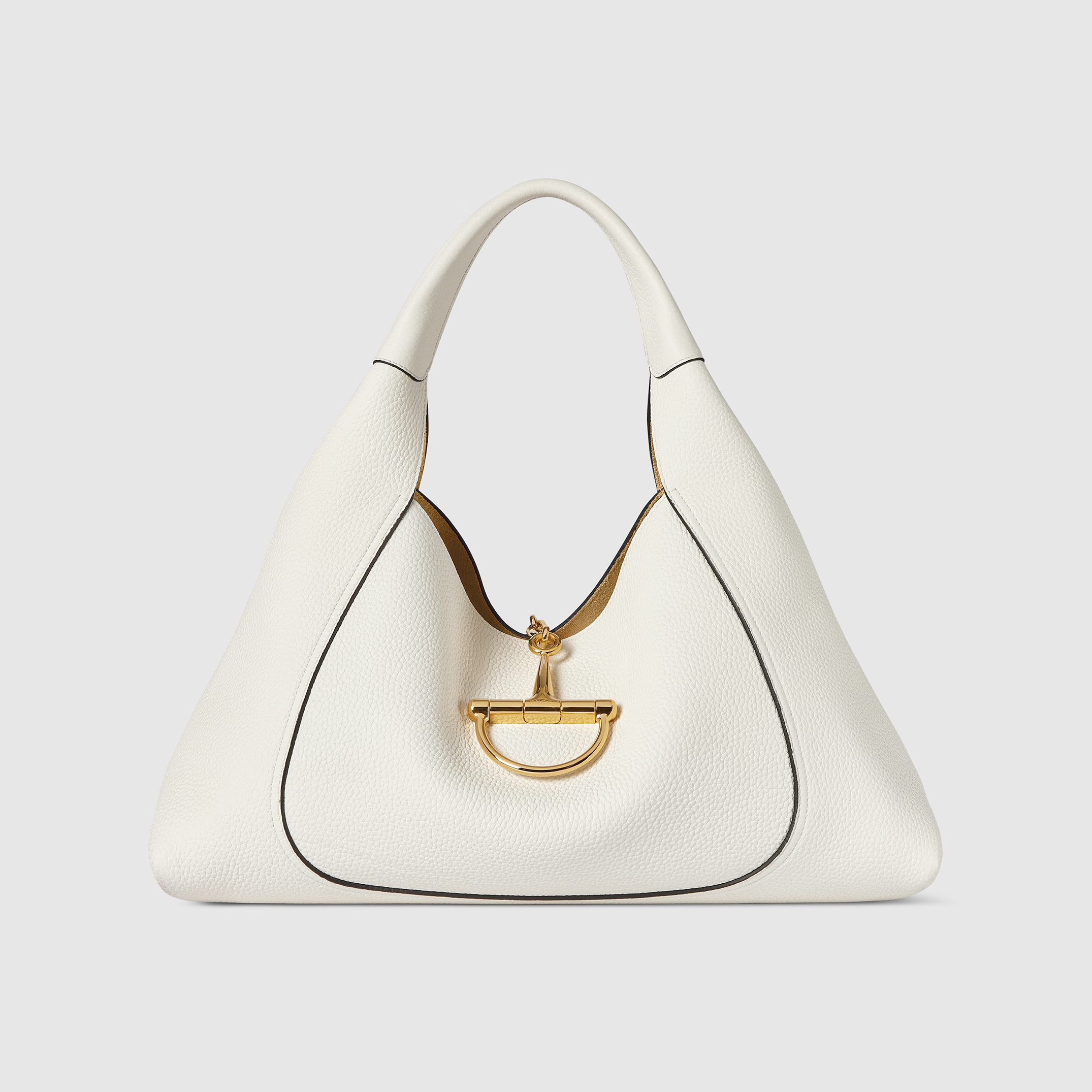 NIGO Gucci Softbit Women‘s Solid Color Horsebit Buckle Leather Tote Shoulder Bag Bags #nigo76195