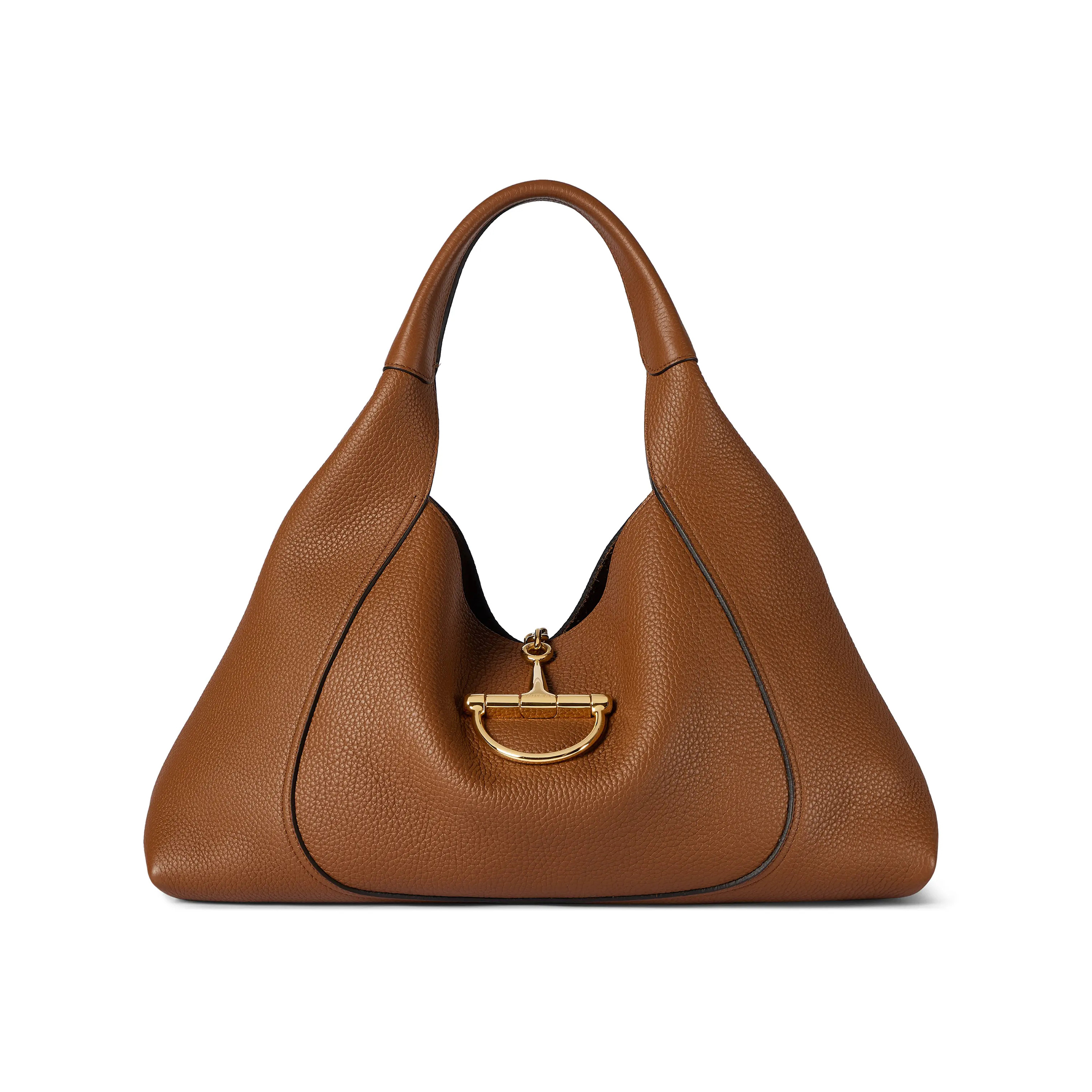 NIGO Gucci Softbit Women‘s Solid Color Horsebit Buckle Leather Tote Shoulder Bag Bags #nigo76195