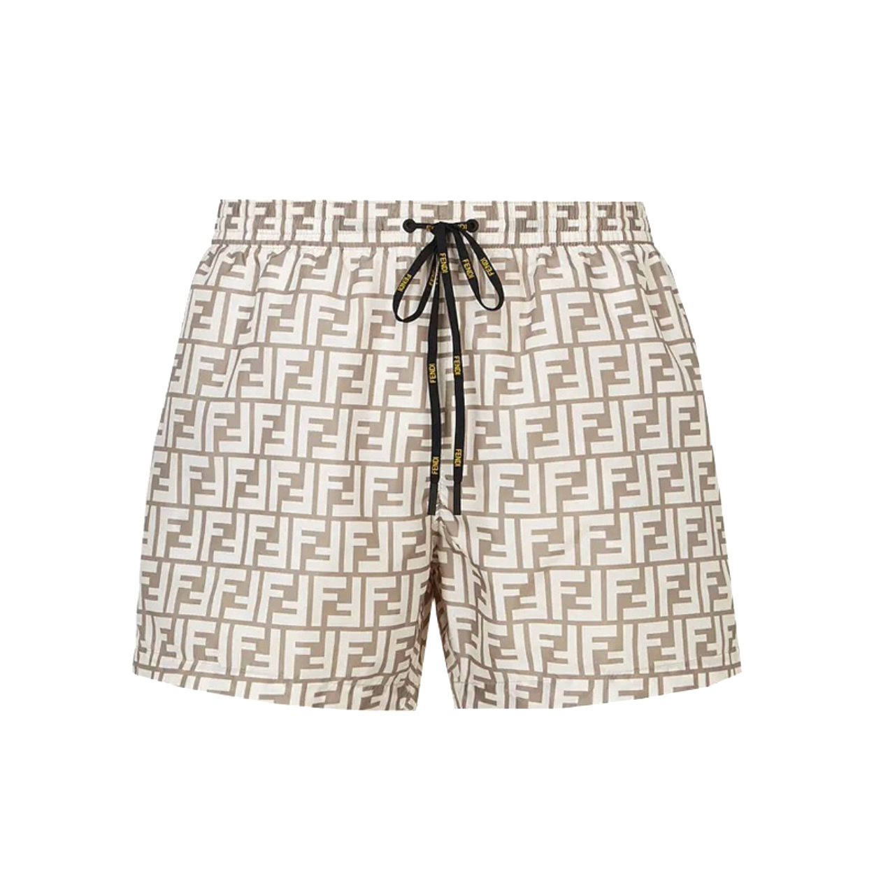 NIGO Fendi Men's Summer Solid Colour Letter Logo Print Bermuda Shorts #nigo76237