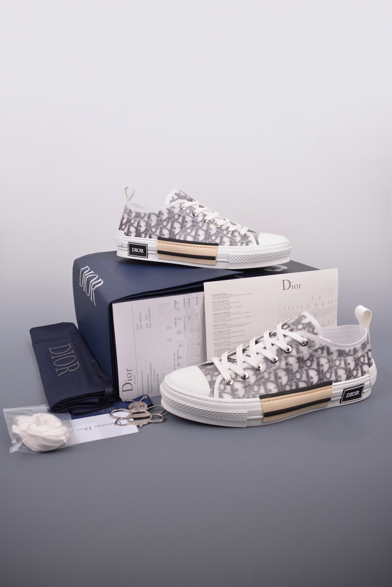 NIGO Dior Men's Women's B23 Oblique League Low-Top Sneakers Full Print Fashion Lace Up Casual Canvas Shoes #nigo81162