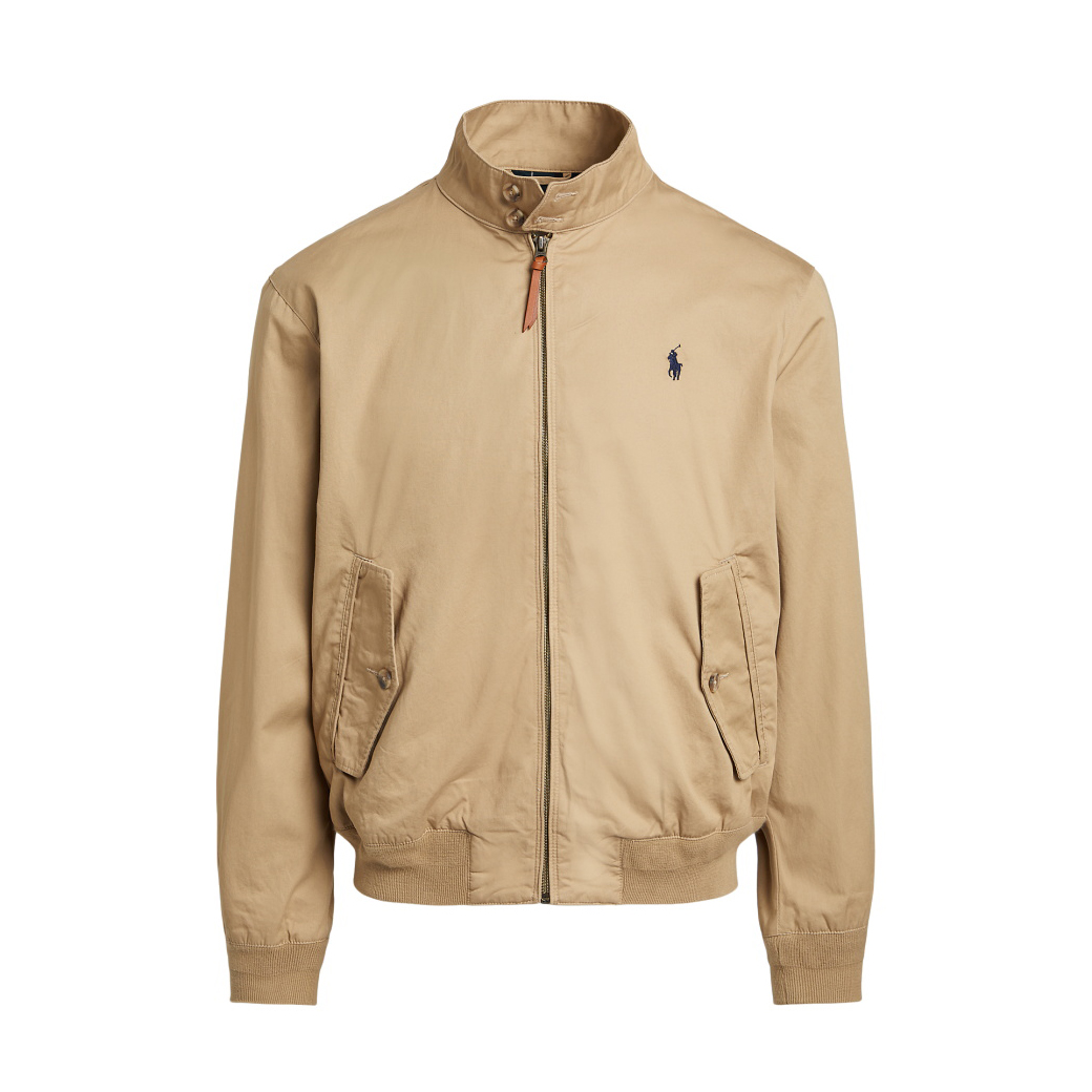 NIGO Ralph Lauren Men's Spring and Autumn Solid Color Standing Collar Zipper Long Sleeve Jacket #nigo76254