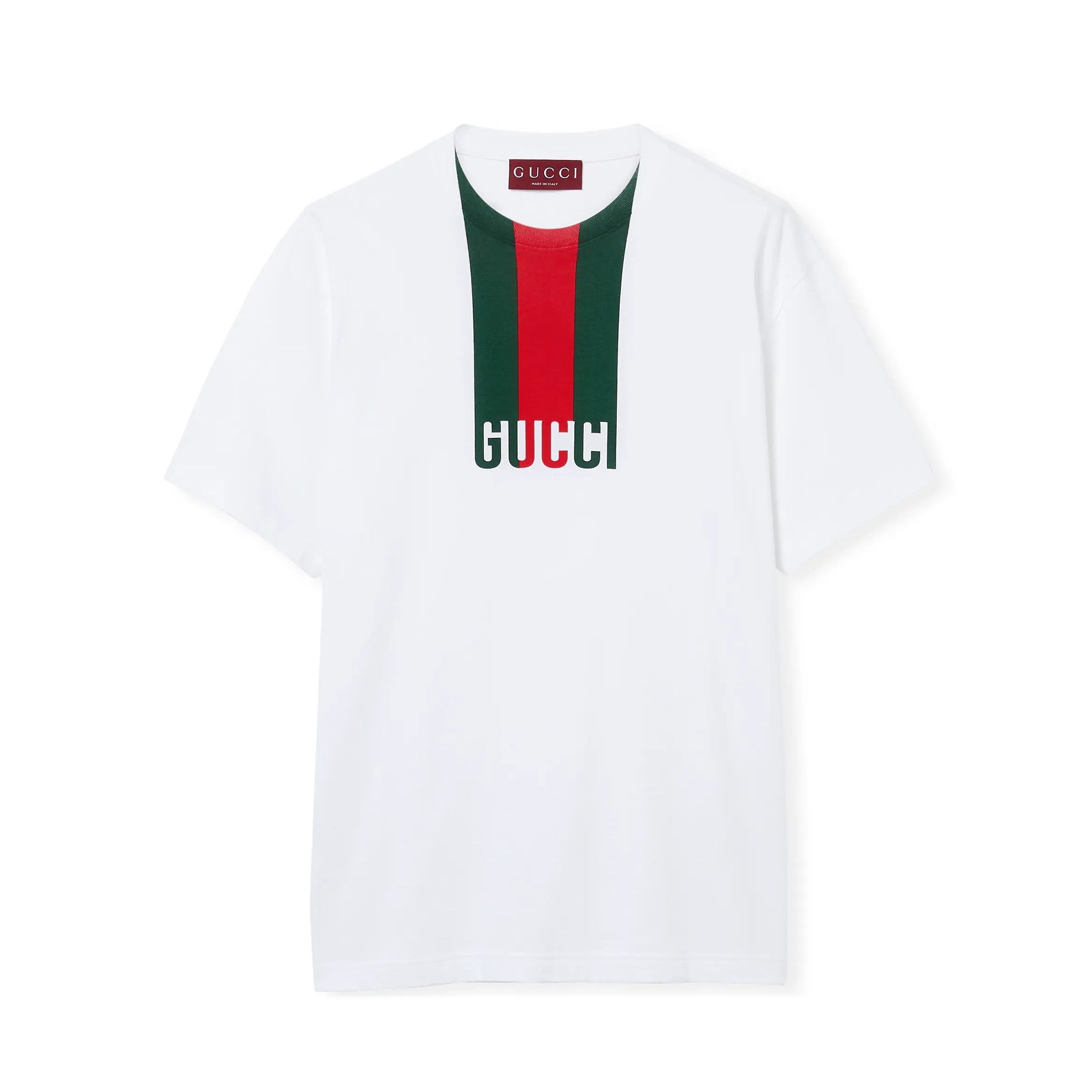 NIGO Gucci Men's Summer Colorblock Printed Round Neck Cotton Short Sleeve T-Shirt #nigo76272