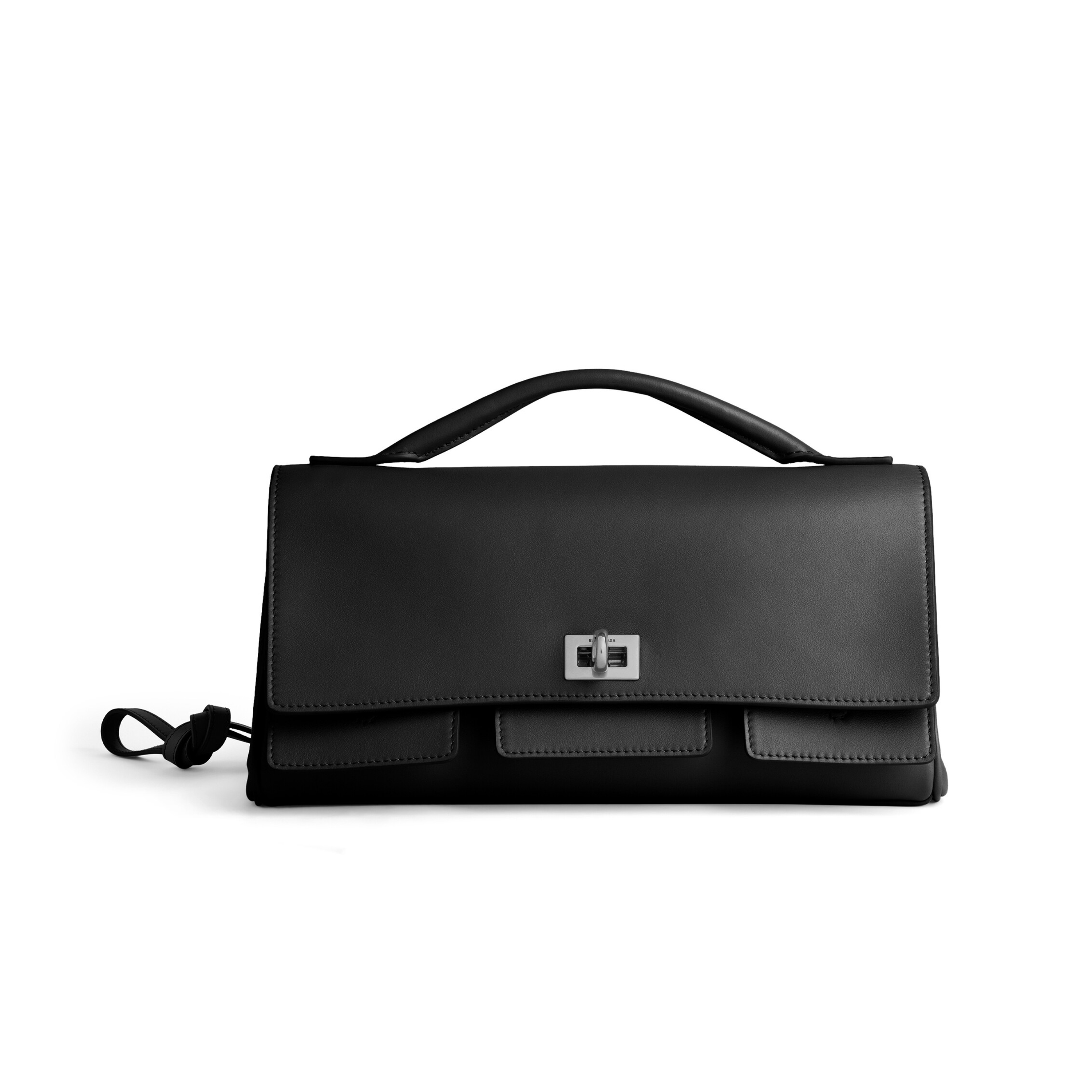 NIGO Balenciaga Women's Bel Air Small Clutch Bag Logo Printed Solid Color Leather Tote Bag Bags 8349432ABAV6036 Ngvp #nigo1244