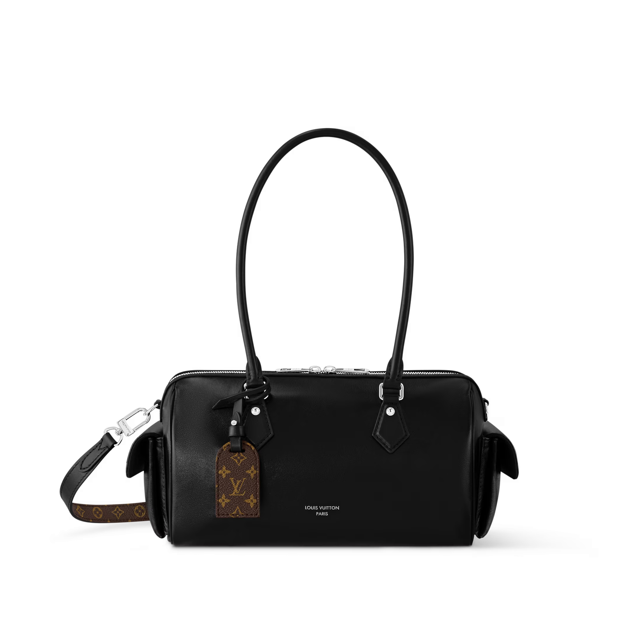NIGO Louis Vuitton SPEEDY CARGO VIBE Women's Removable Shoulder Strap Solid Color Sheep Leather Shoulder Handbag Bag Bags #nigo76285
