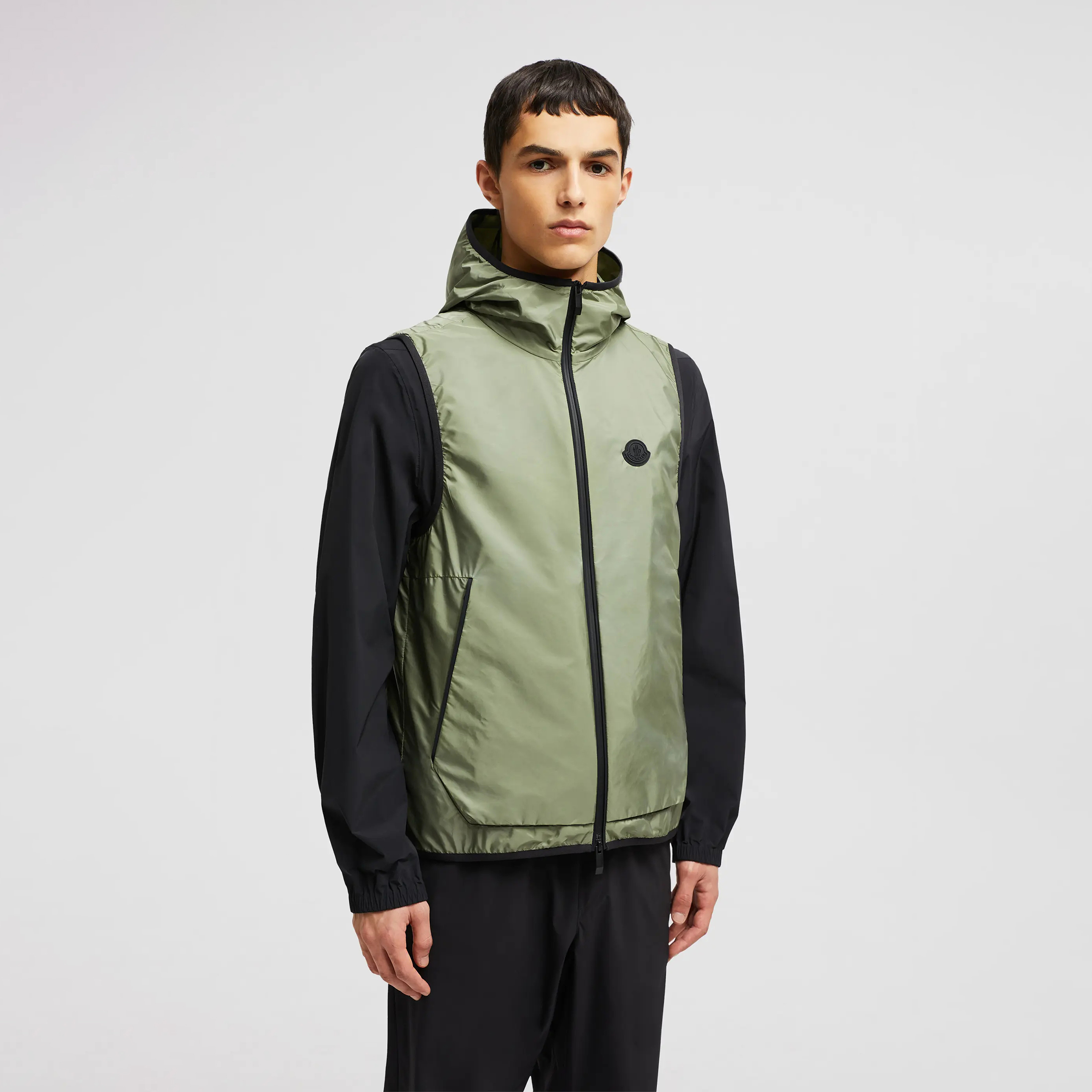 NIGO Moncler Moretan Men'S Hooded Vest Fashion Casual Zip Jacket Sleeveless Vests Outerwear Tops Vests #nigo76333