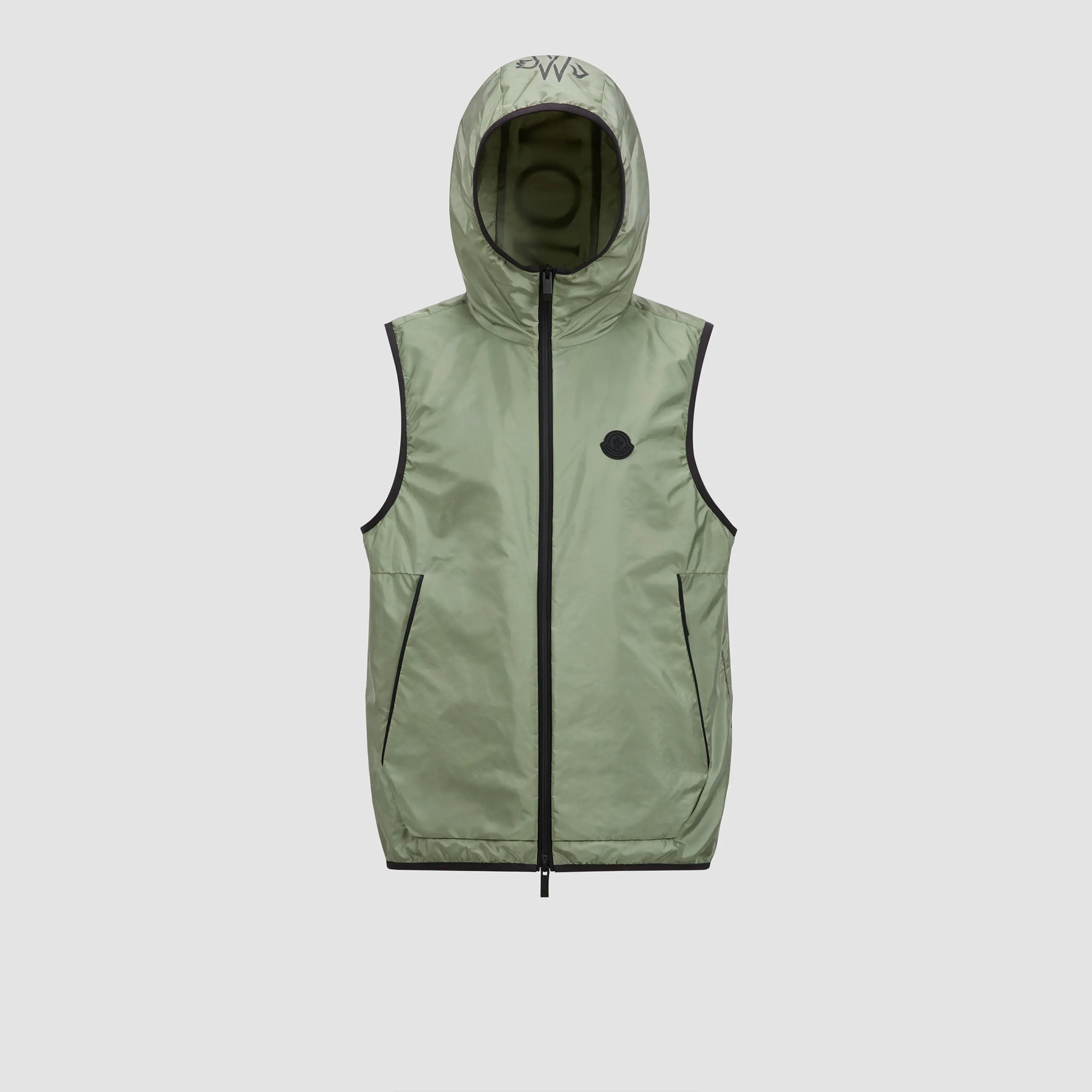 NIGO Moncler Moretan Men'S Hooded Vest Fashion Casual Zip Jacket Sleeveless Vests Outerwear Tops Vests #nigo76333