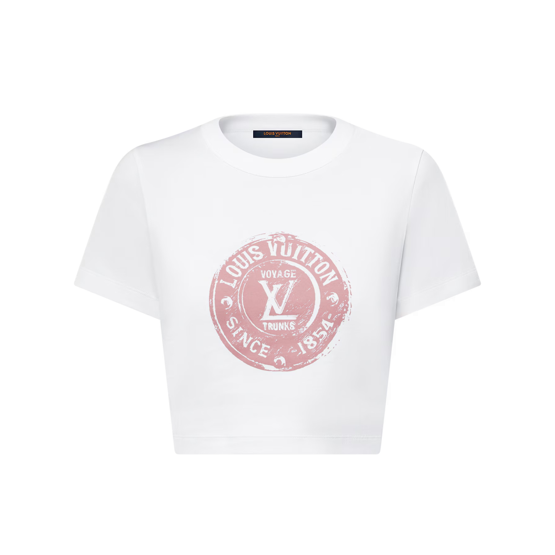 NIGO Louis Vuitton Women's Solid Color Pattern Printed Short Round Neck Cotton Short Sleeve T-Shirt #nigo76312