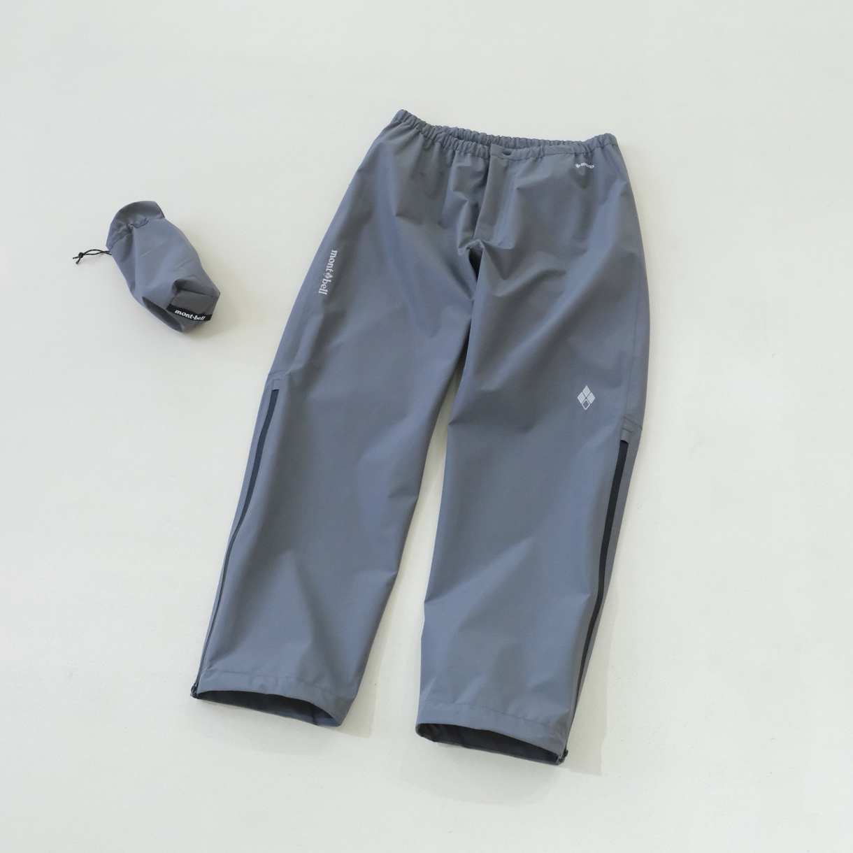 NIGO Louis Vuitton Mont-bell Men's Spring and Autumn Solid Color Outdoor Side Zip Waterproof Pants #nigo76316