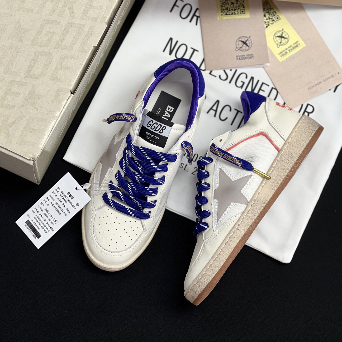 NIGO Golden Goose Women's Solid Color Retro Old Dirty Shoes Low Top Lace Up Sneakers #nigo76319