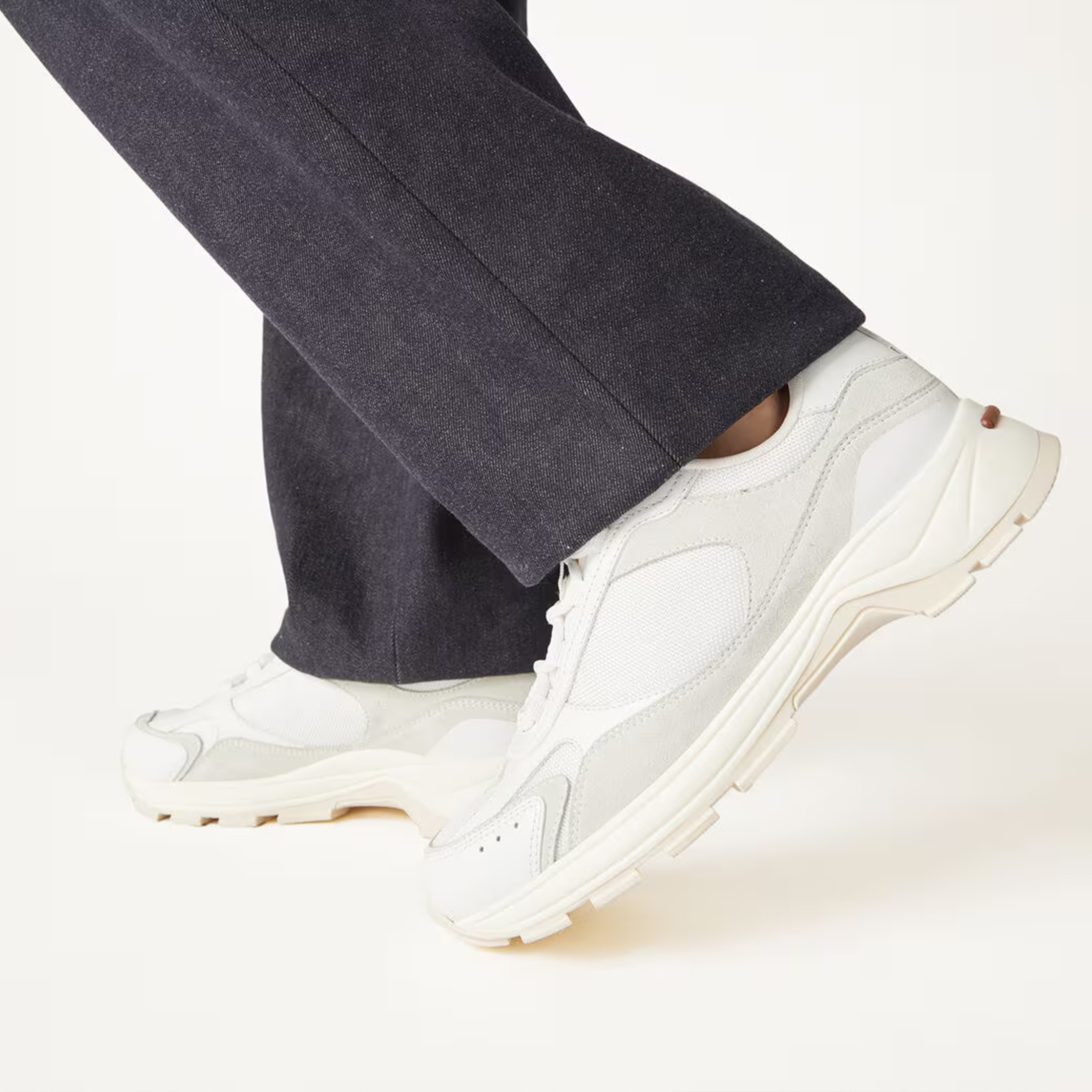 NIGO Loro Piana Cairn Walk Men's Four Seasons Sneakers Fashion Urban Modern Comfortable Commuter Casual Lace Up Shoes #nigo1475