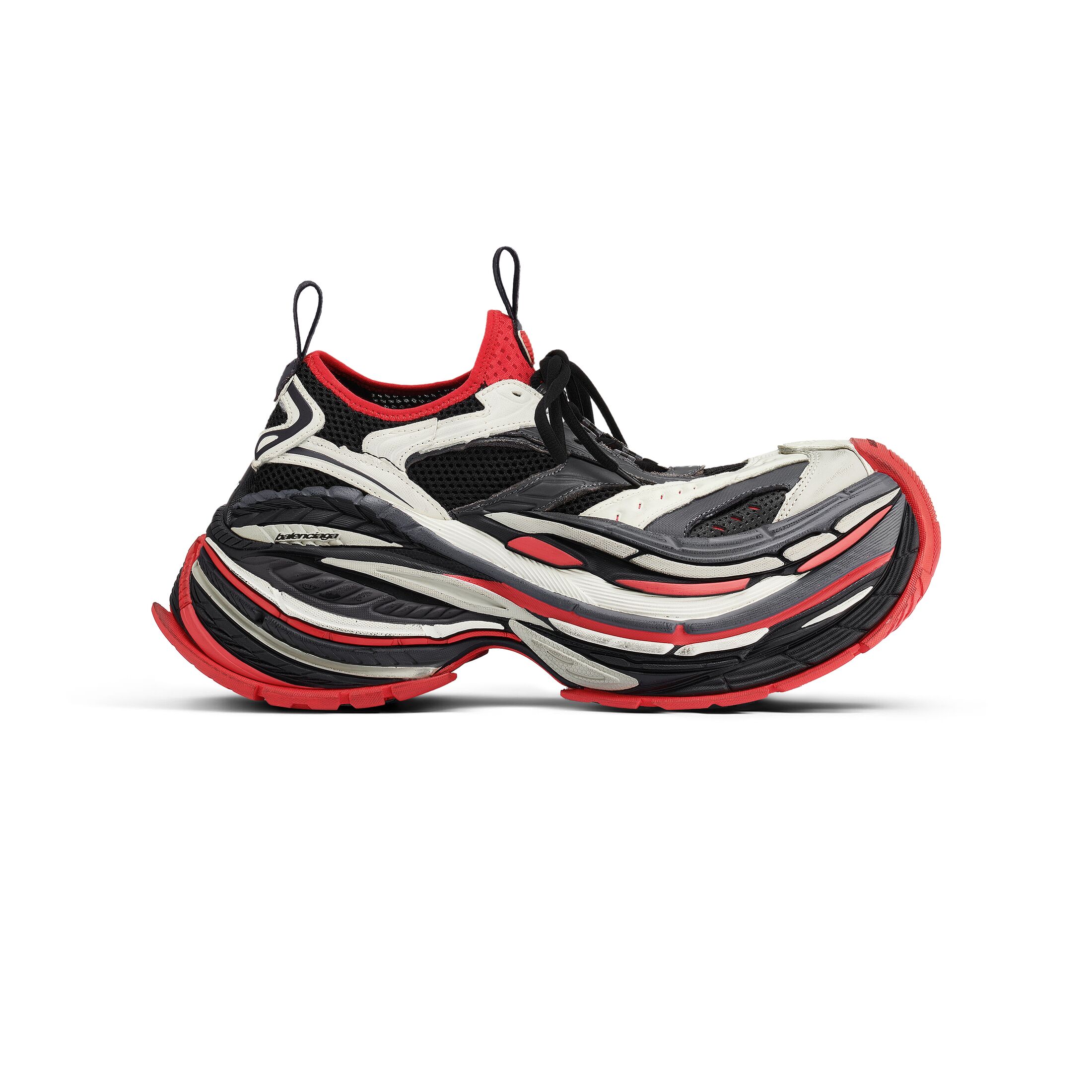 NIGO Balenciaga Platform Reduced Men's Women's Trainer Colorblocking Height Increasing Sneakers Dazzling Fashion High Street Lace Up Shoes Ngvp #nigo1477