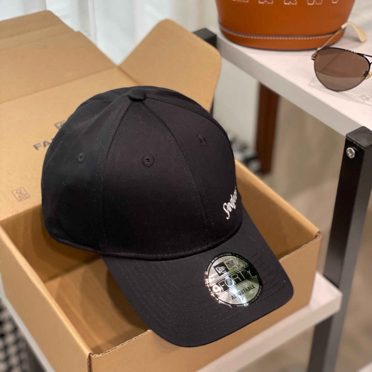 NIGO SAINT LAURENT Men's and Women's Solid Color Embroidered Letter Print Denim Duckbill Cap - Trendy Streetwear Accessory #nigo76356