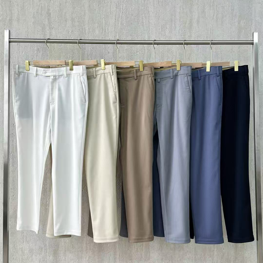 NIGO Loro Piana Men's Seasonal Solid Color Carlo Casual Straight Leg Pants Ngvp #nigo1429