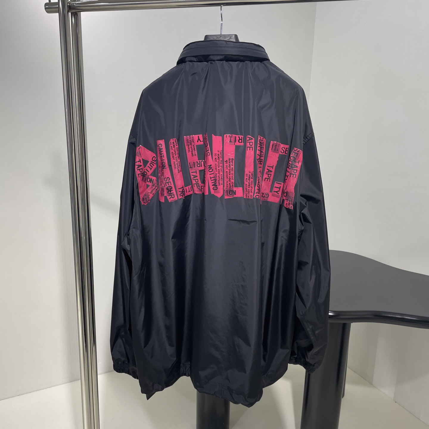 NIGO Balenciaga Men's And Women's Spring And Autumn Solid Color Letter Print Hooded Single Breasted Long Sleeved Jacket #nigo76398