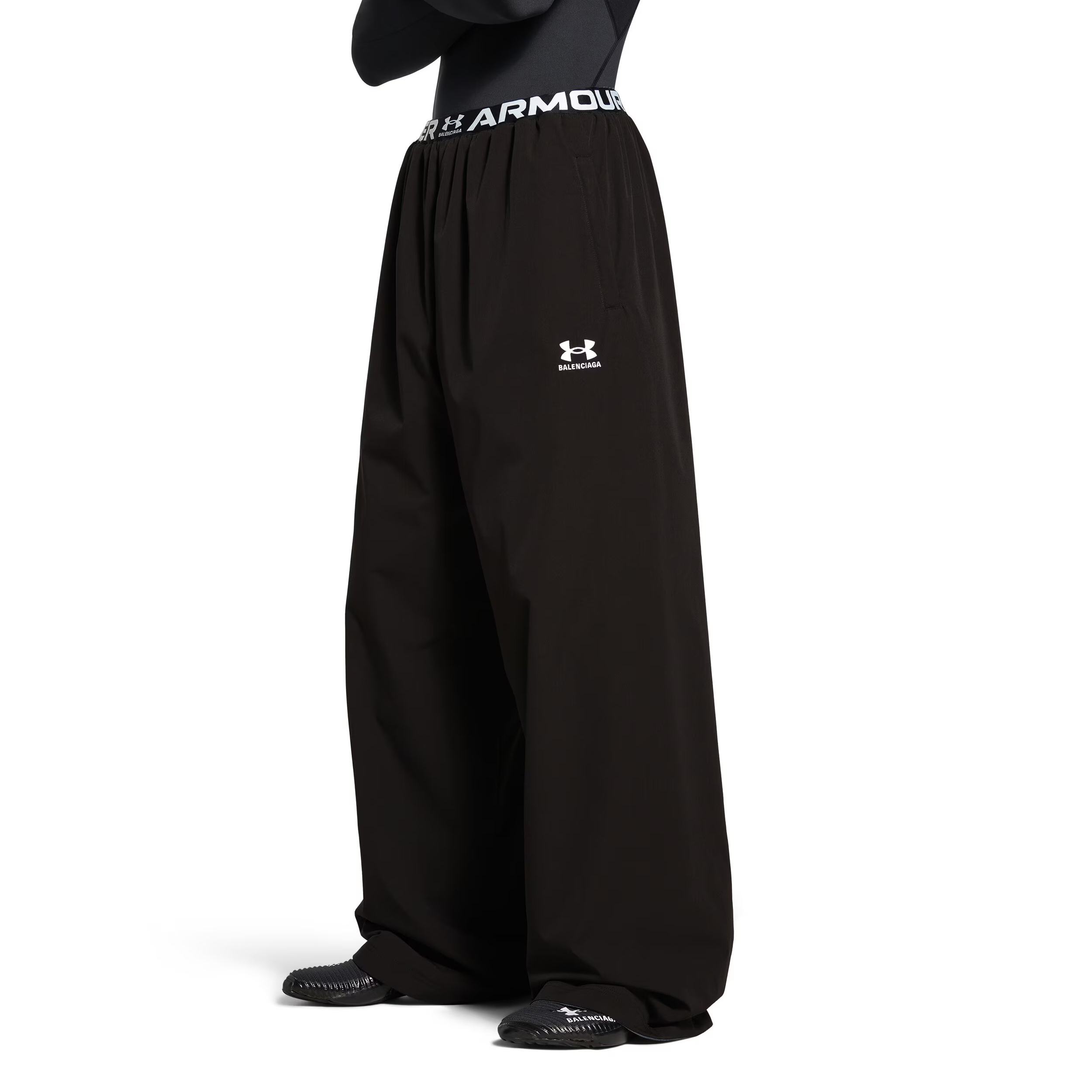 NIGO Balenciaga Men's Spring And Fall Fashion Double Sided Layered Stretch Knit Sweatpants Pants #nigo76416