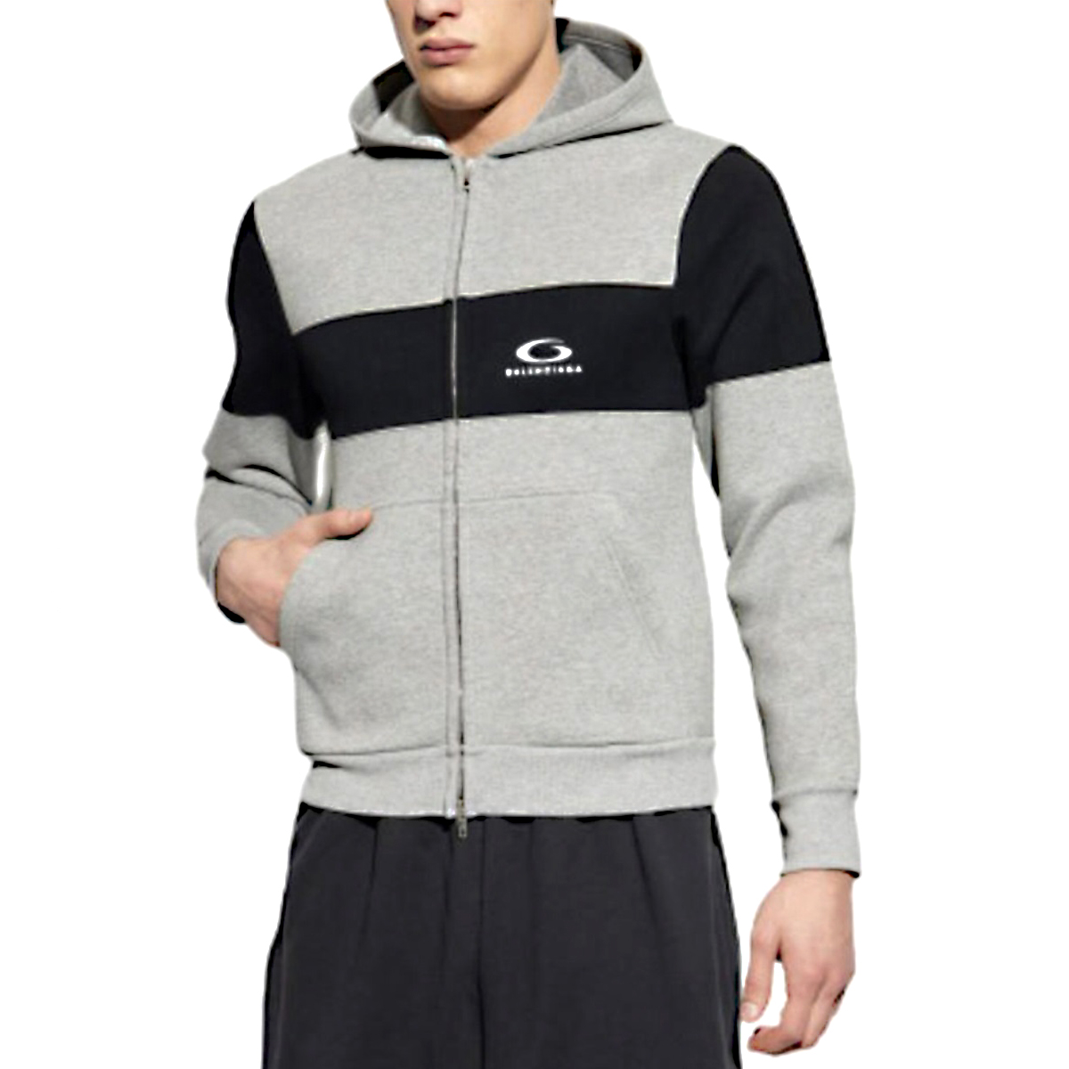 NIGO Balenciaga Men's Autumn and Winter Colorblocking Hooded Zipper Long Sleeve Jacket #nigo76418