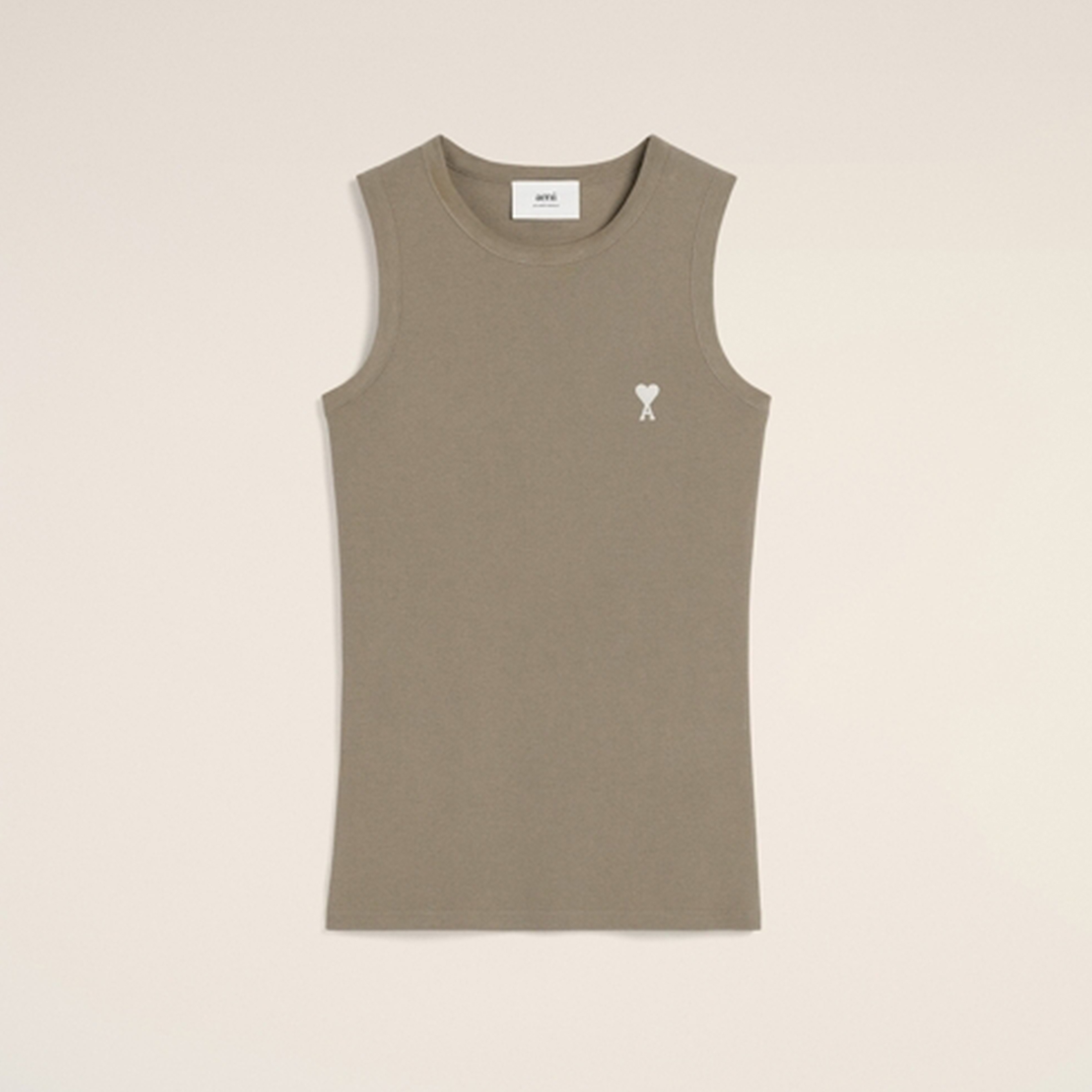 NIGO Ami Spring And Summer New Men's Solid Colour Adc Knitted Vest Love Heart Slim Sleeveless Round Neck Top Sleeveless T-Shirt #nigo81153