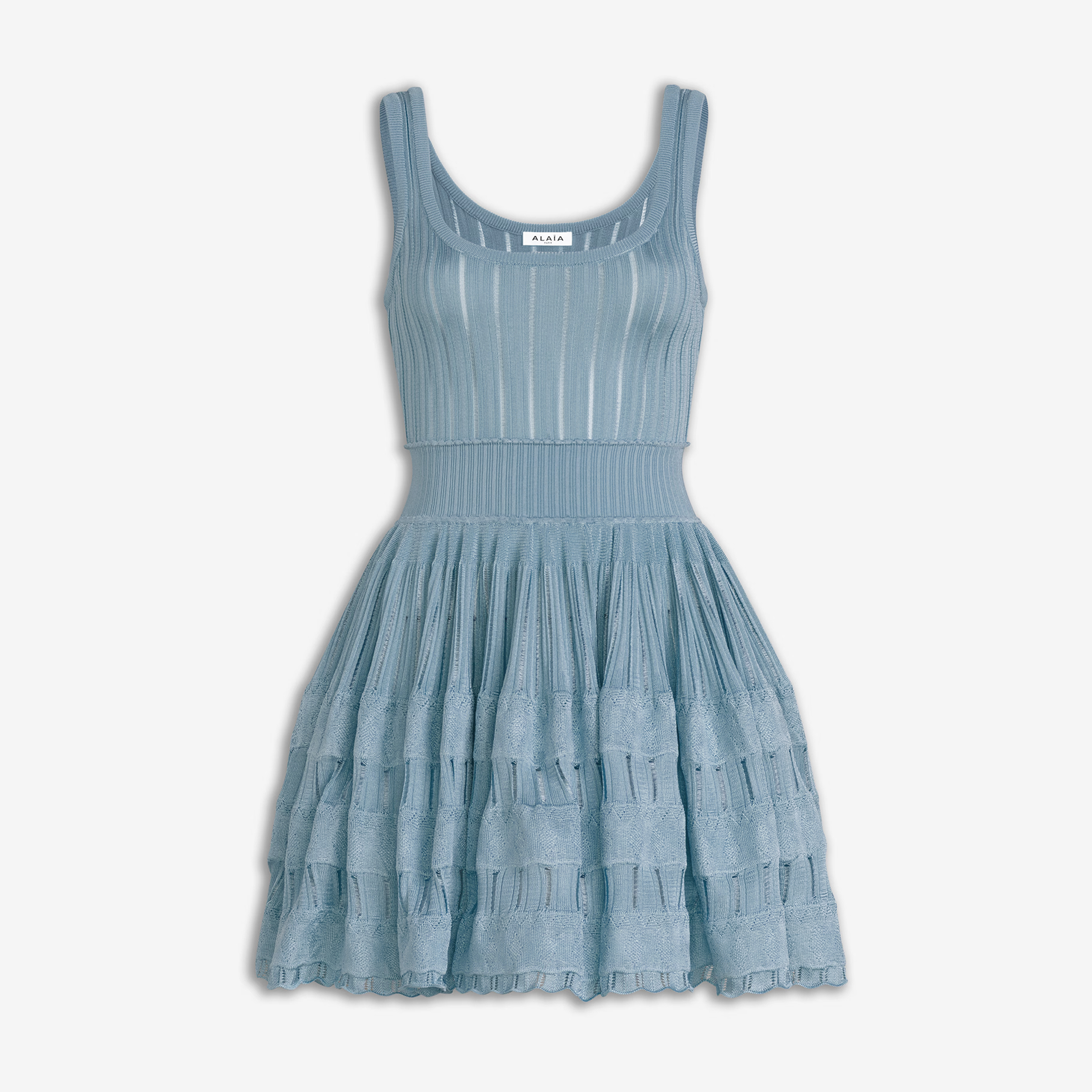 NIGO Alaia Crinoline Dress Women'S Fashion Spring Summer Vest Dress Short Knitted Crochet Dresses Ngvp #nigo1487