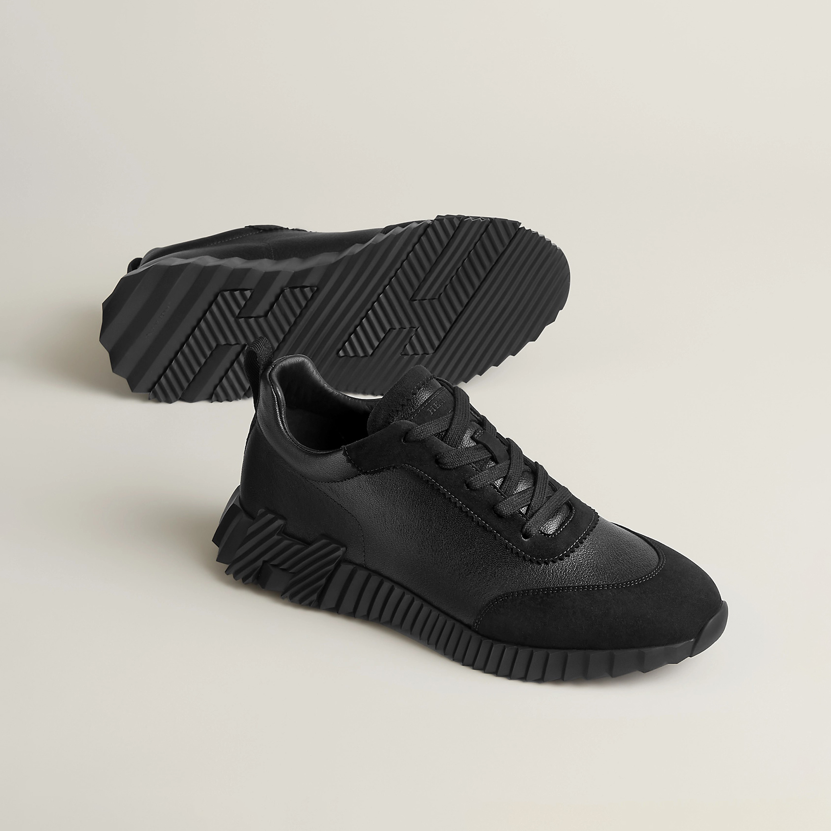 NIGO Hermes Bouncing Sneakers Men's And Women's Geometric Mesh Hundred Casual Fashion Shoes #nigo76448