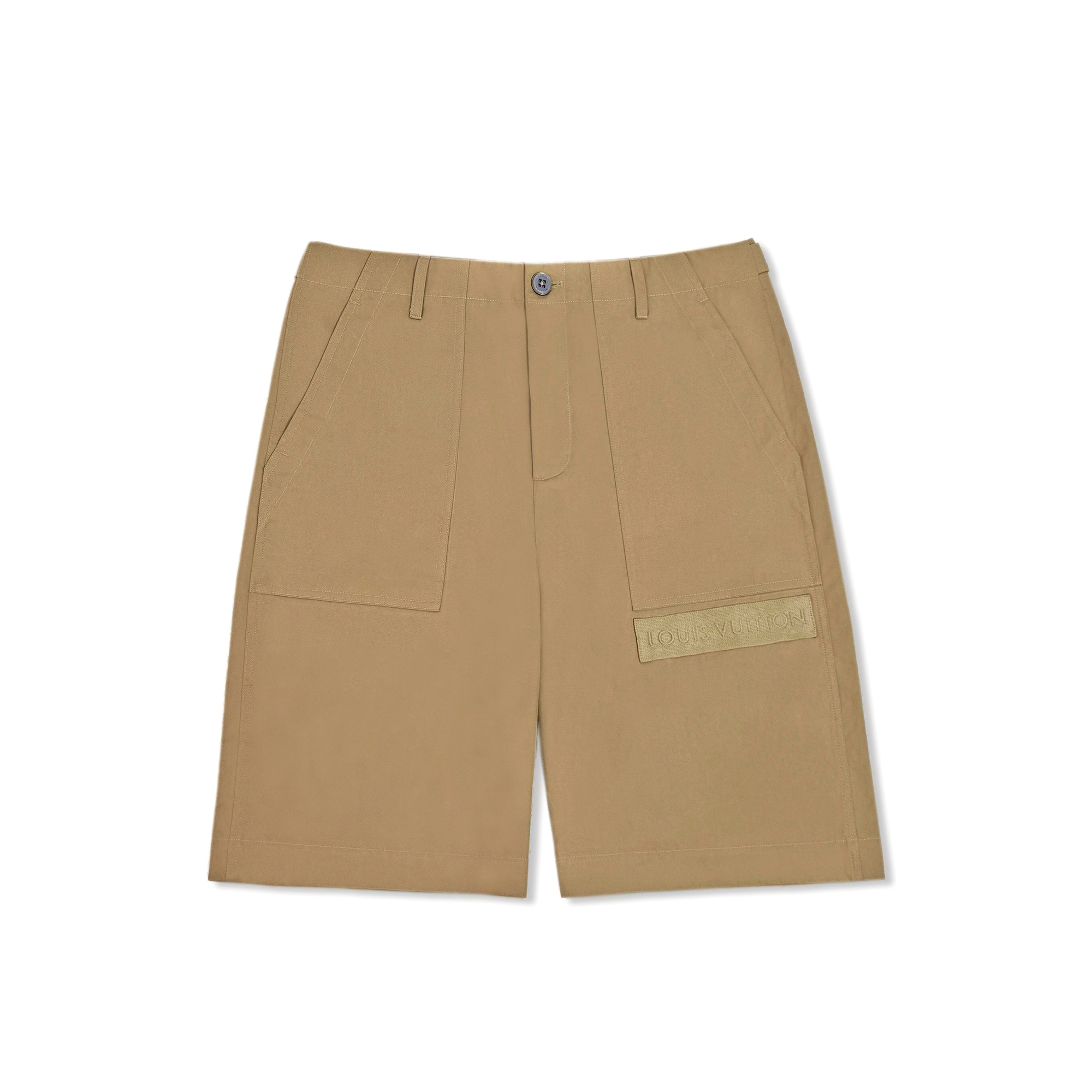 NIGO Louis Vuitton Men's and Women's Summer Solid Color Woven Letter Printed Cotton Casual Shorts #nigo76459
