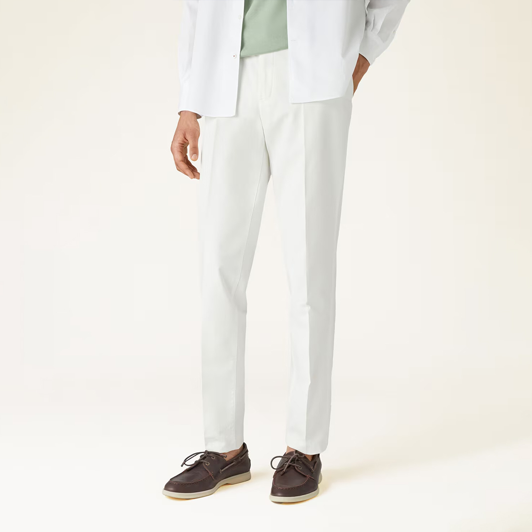 NIGO Loro Piana Men's Seasonal Solid Color Carlo Casual Straight Leg Pants Ngvp #nigo1429