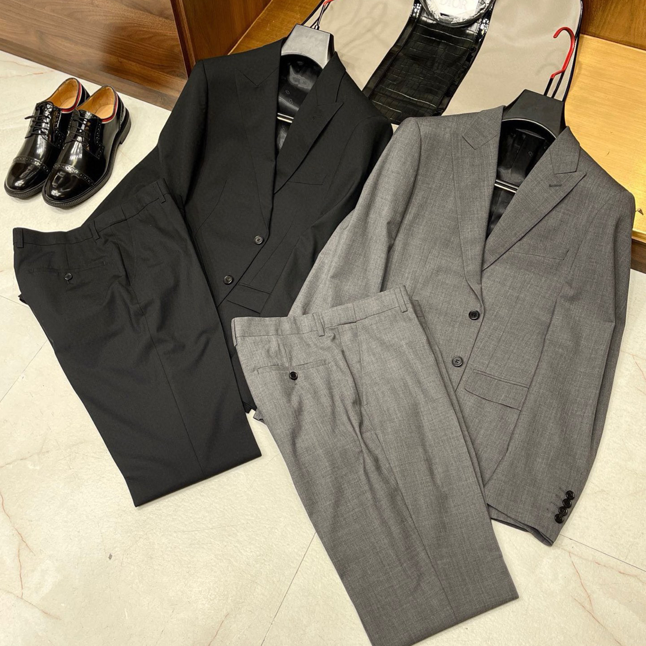 NIGO Dior Men's Spring And Summer Fashion Gentleman Wool Suit Jacket Casual Temperament Pants Suit Ngvp #nigo8636